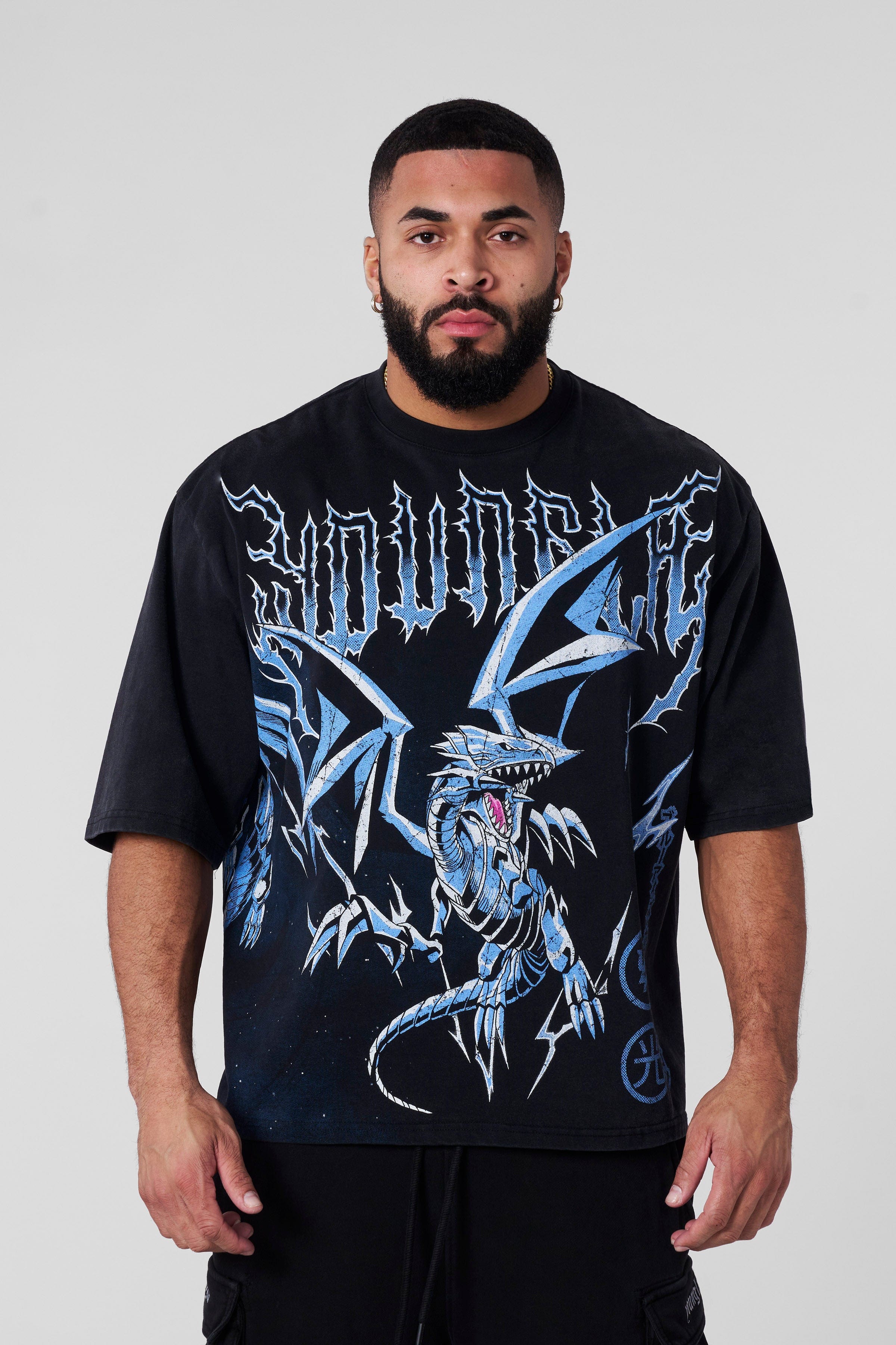 YoungLA 4123 - Yu-Gi-Oh!® Tees 'Blue Eyes'