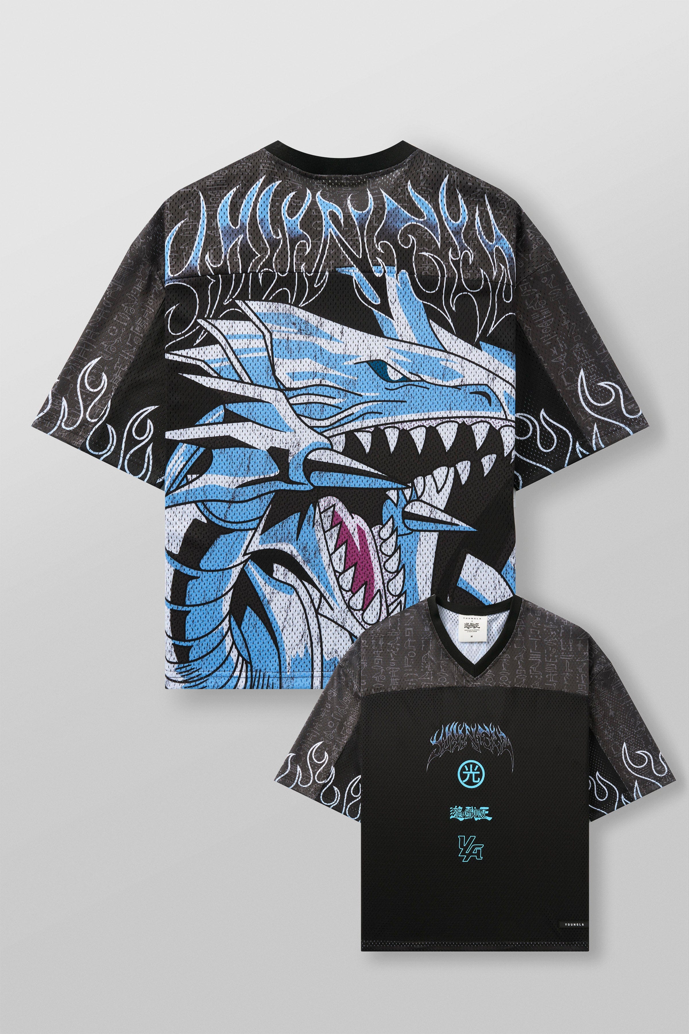 YoungLA 4152 - Yu-Gi-Oh!® Jersey 'Blue Eyes'