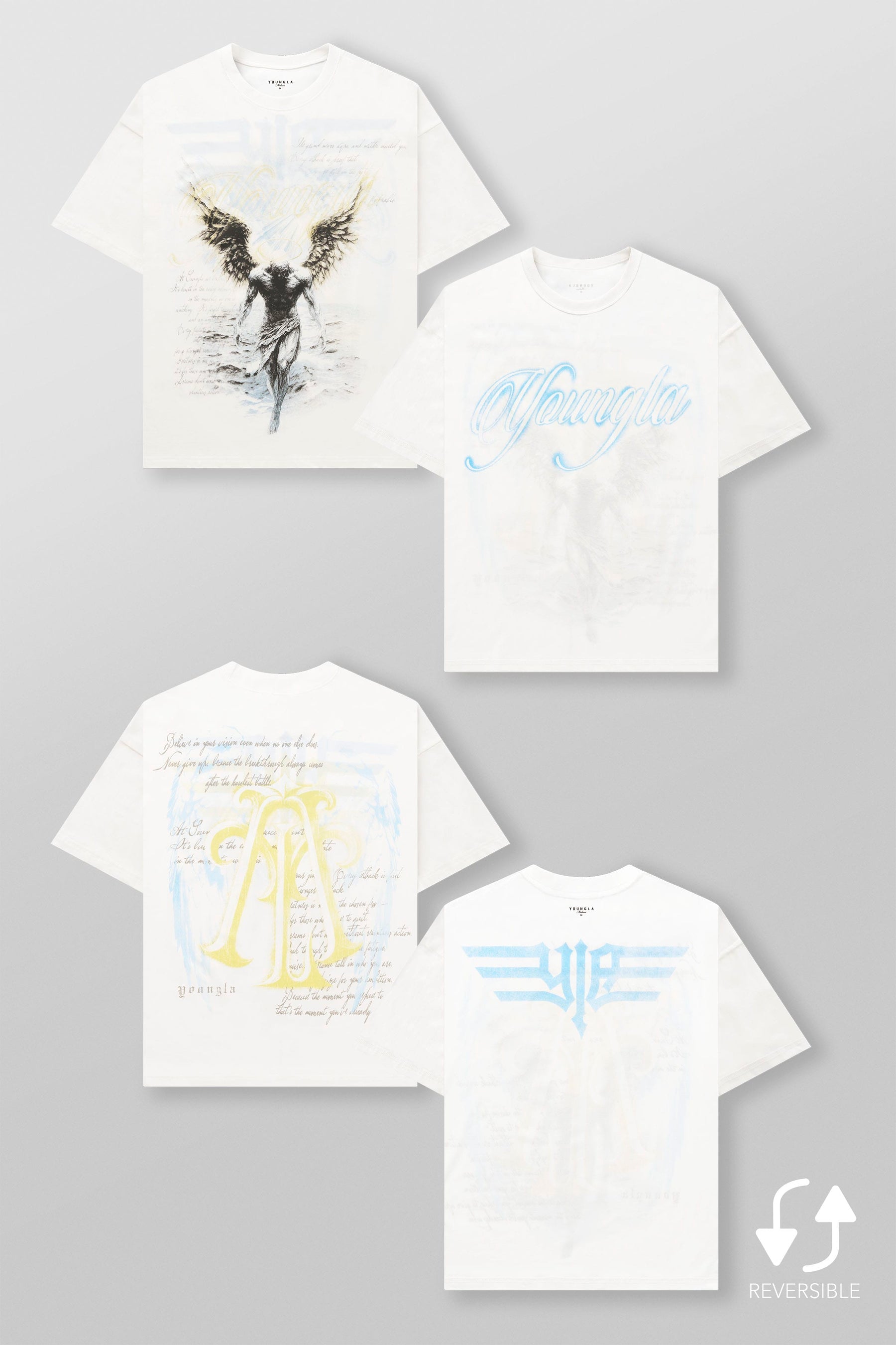 YoungLA 4164 - Reversible Two-Way Tees 'Ascension'