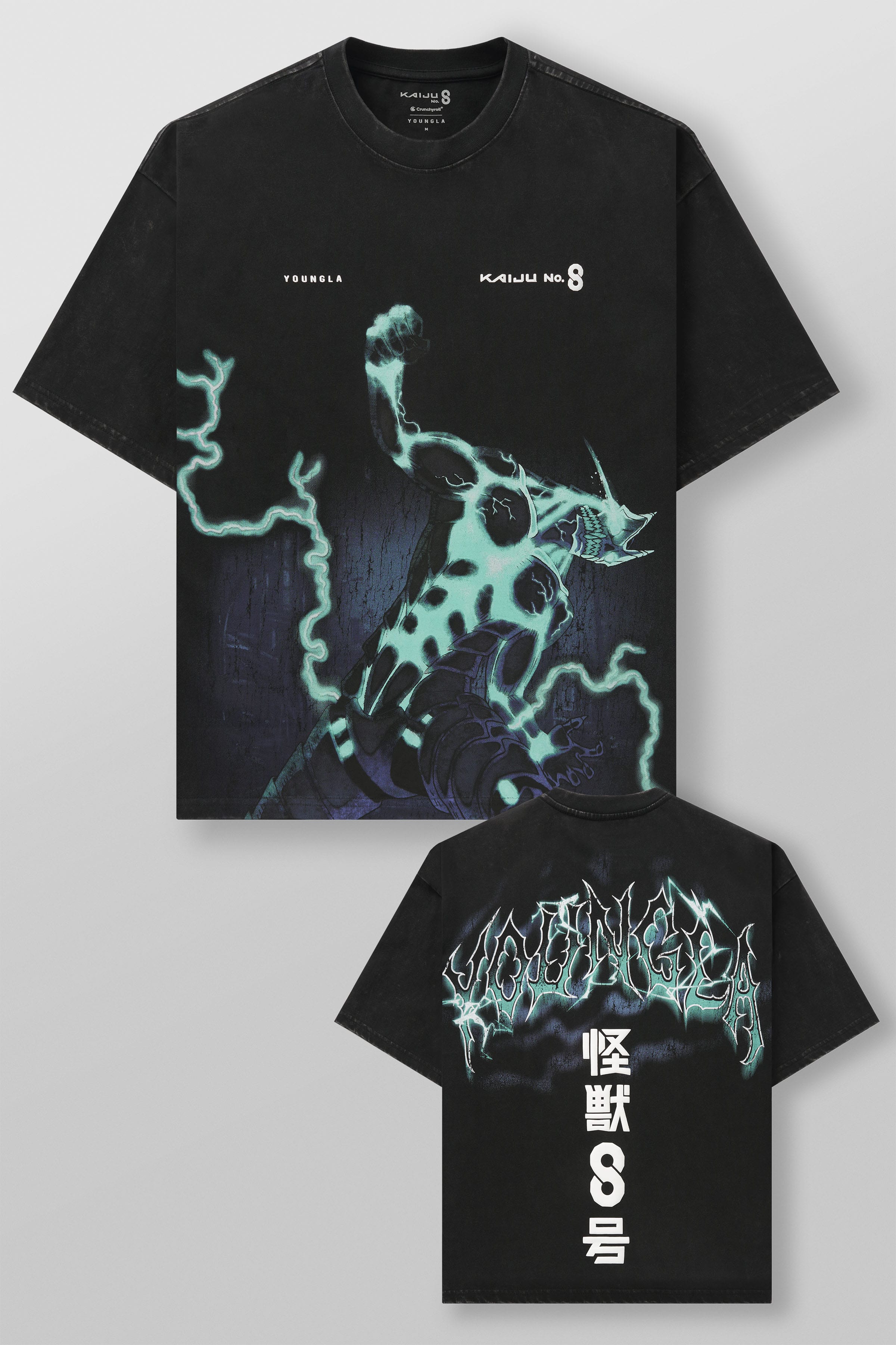 YoungLA 4177 - Kaiju No. 8 Graphic Tees 'Humanoid'