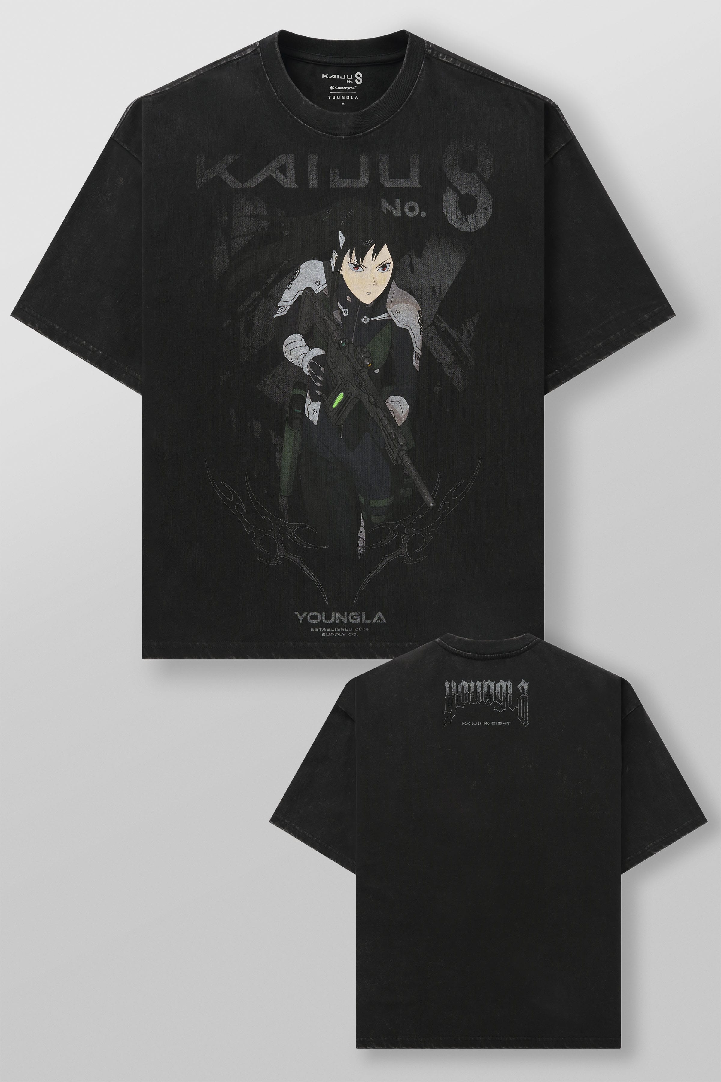 YoungLA 4177 - Kaiju No. 8 Graphic Tees 'Sniper Mina'
