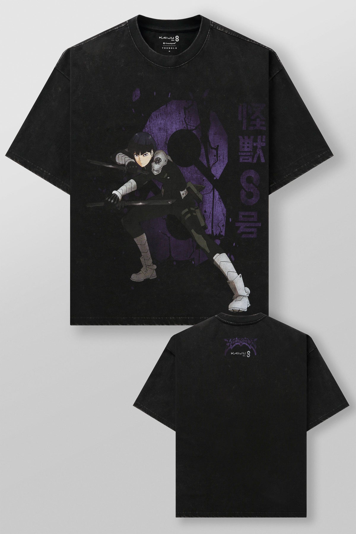 YoungLA 4177 - Kaiju No. 8 Graphic Tees 'Windbite Soshiro'