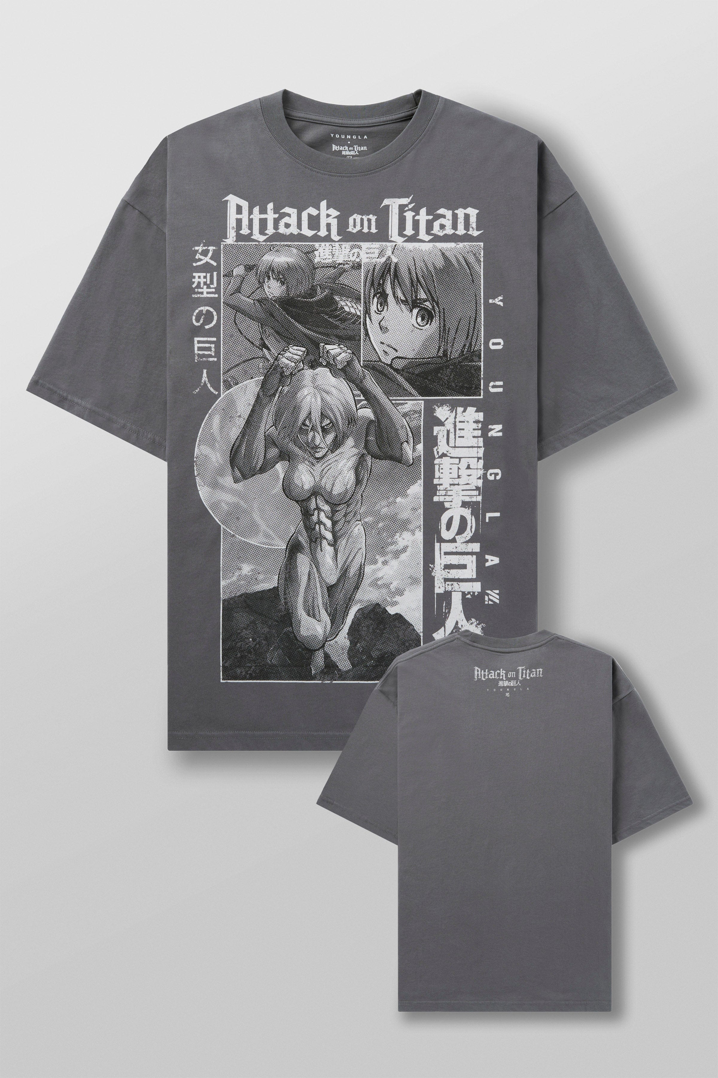 YoungLA 4191 - AOT© x YLA Classic Tees 'Female Titan'