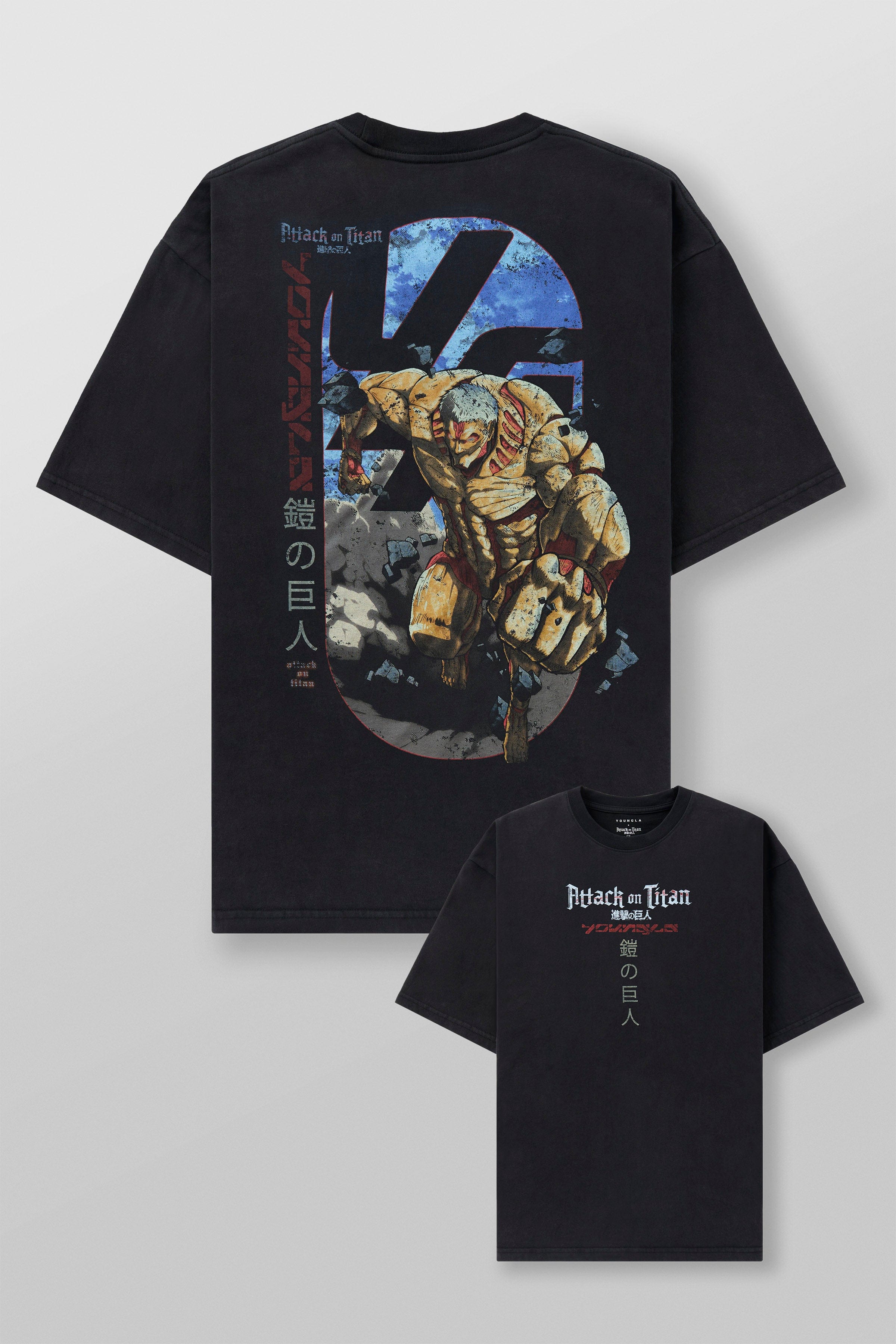 YoungLA 4191 - AOT© x YLA Classic Tees 'Titan at War'