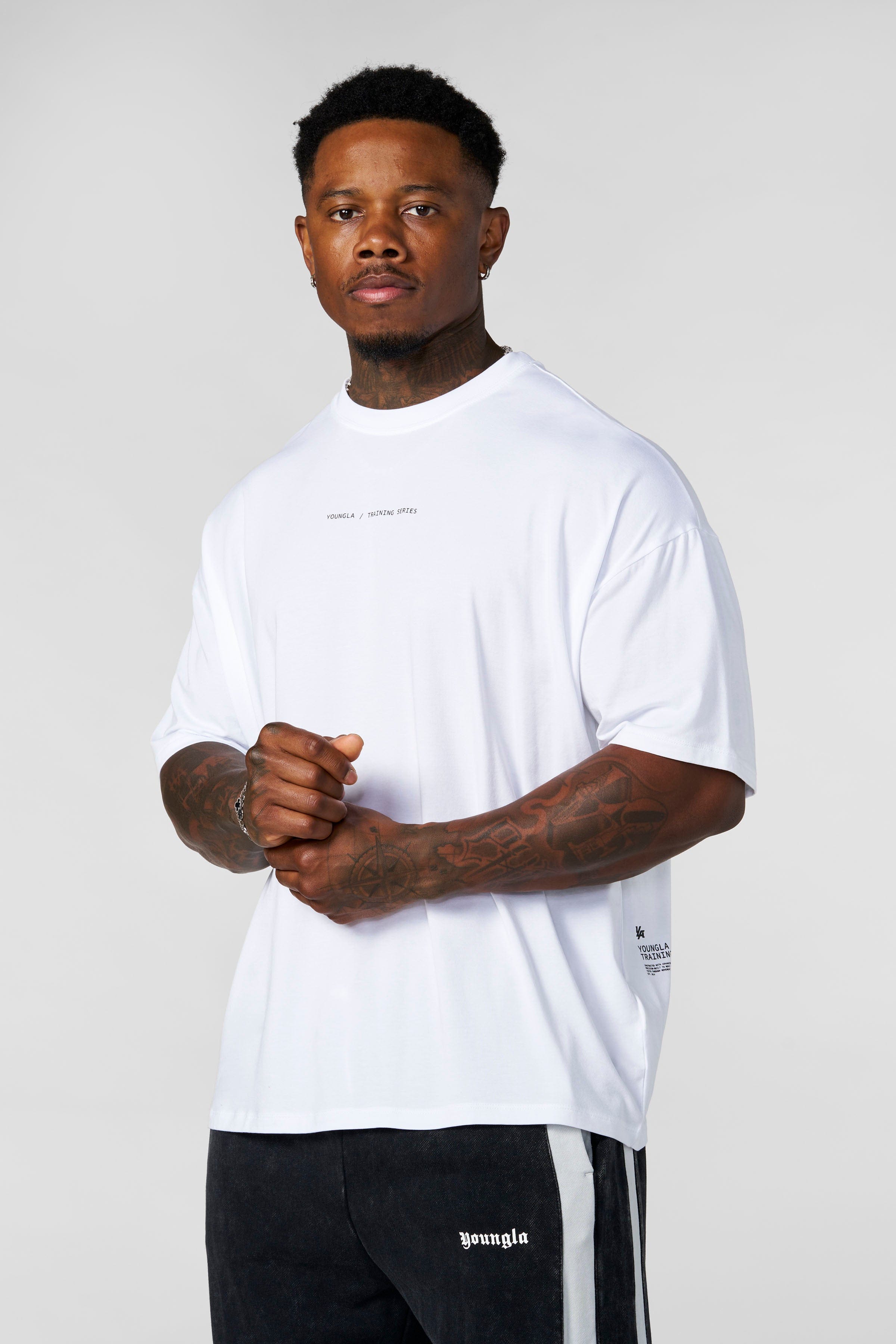 YoungLA 4317 - AeroTech Training Tees 'White'