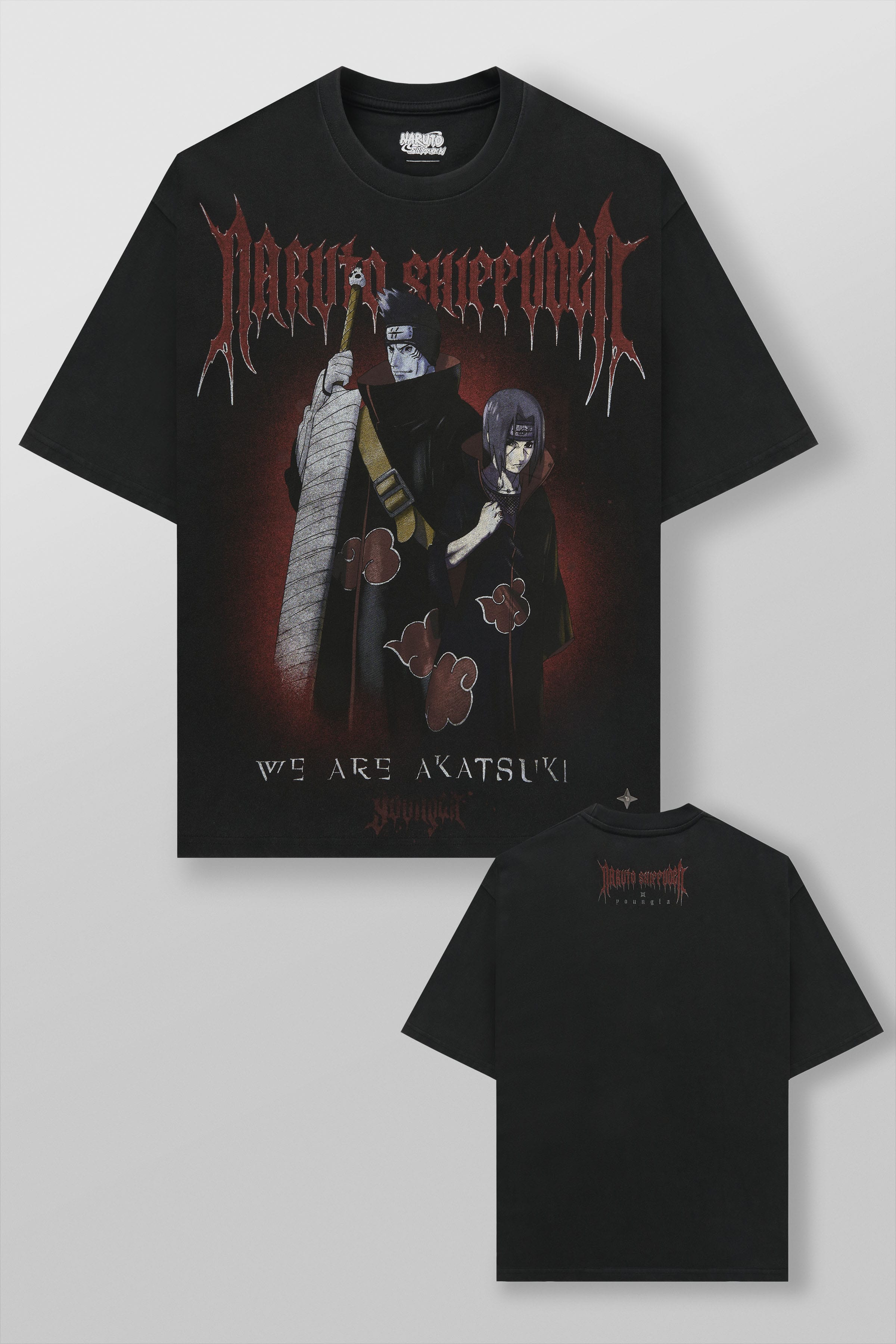 YoungLa 4319 - Naruto Artwork Tees 'Itachi & Kisame'