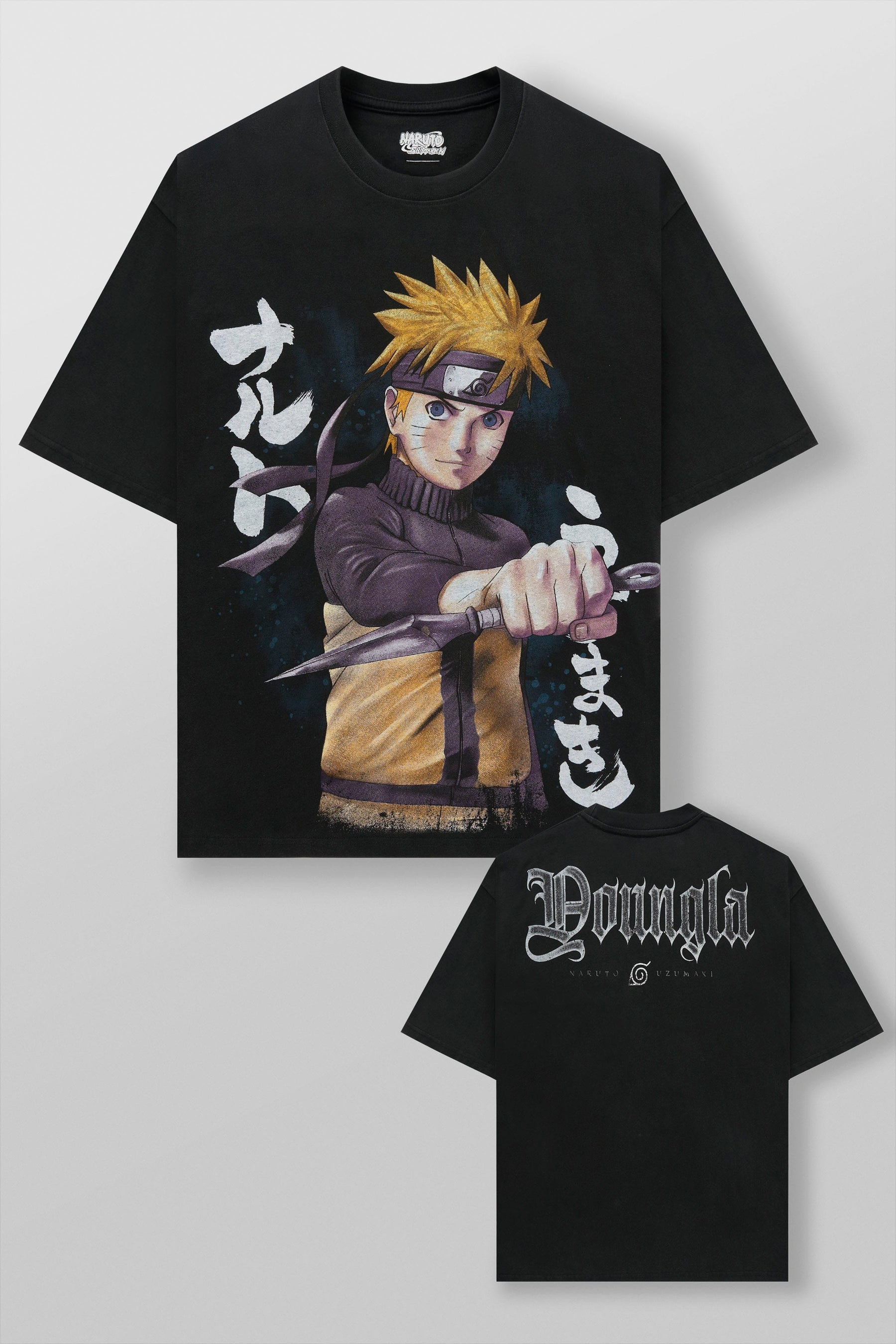 YoungLa 4319 - Naruto Artwork Tees 'Naruto'
