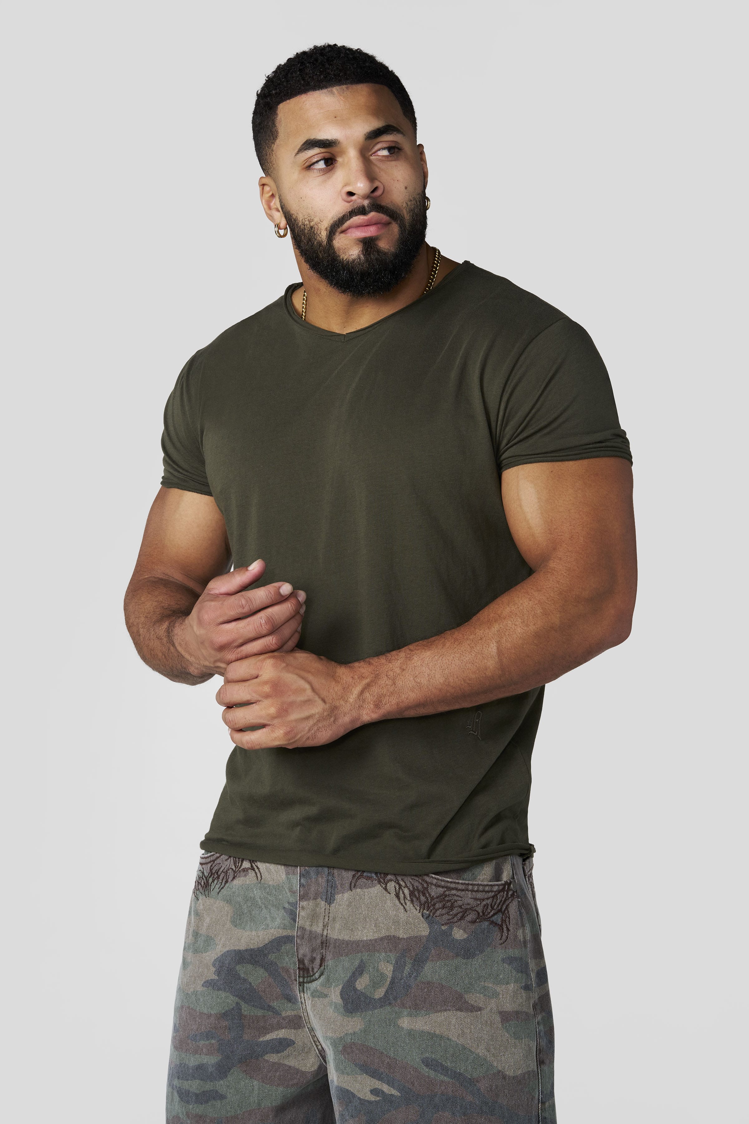 Young La 4323 - After Hours Tee 'Olive'