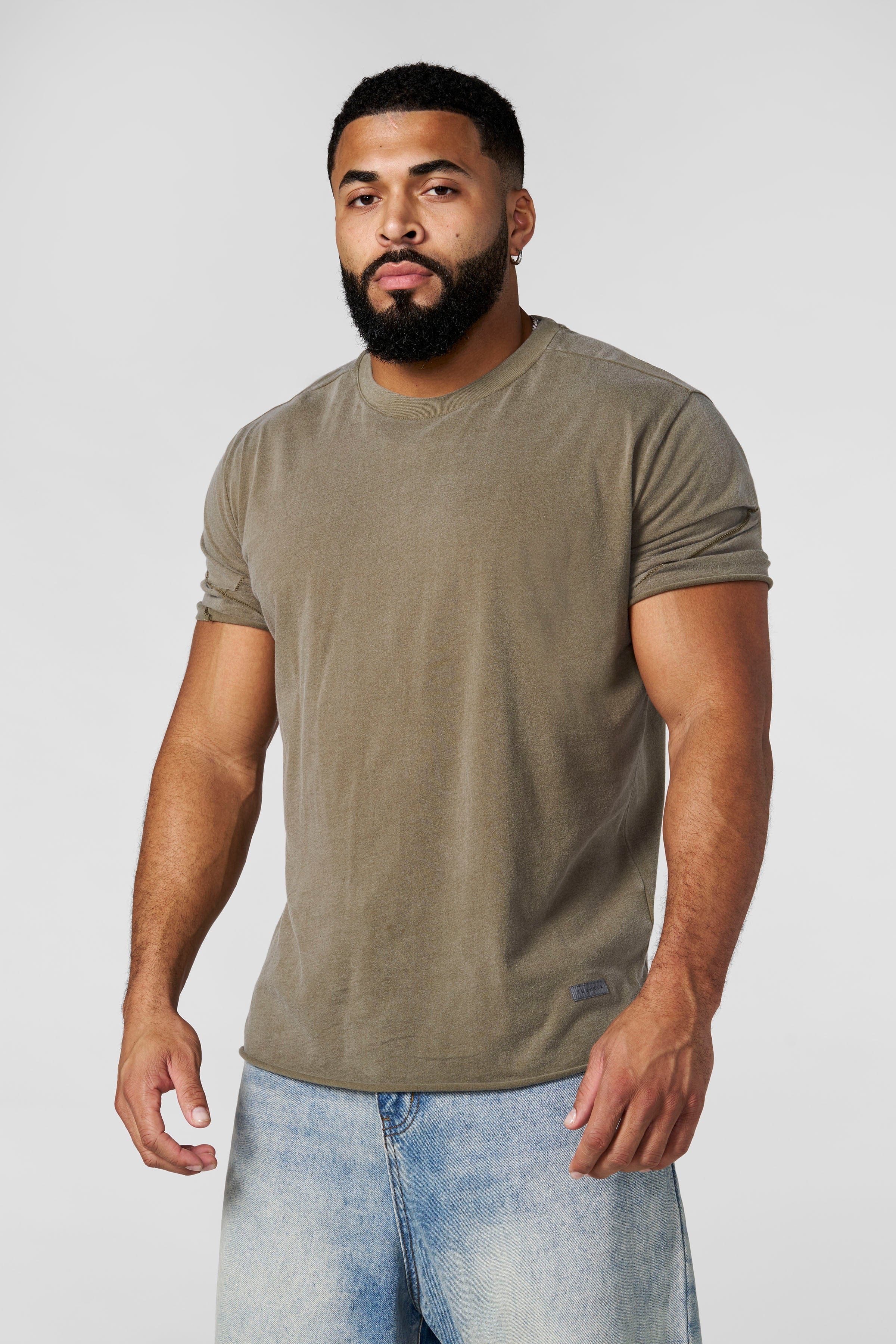 YoungLA 4325 - XCut Tees 'Olive'