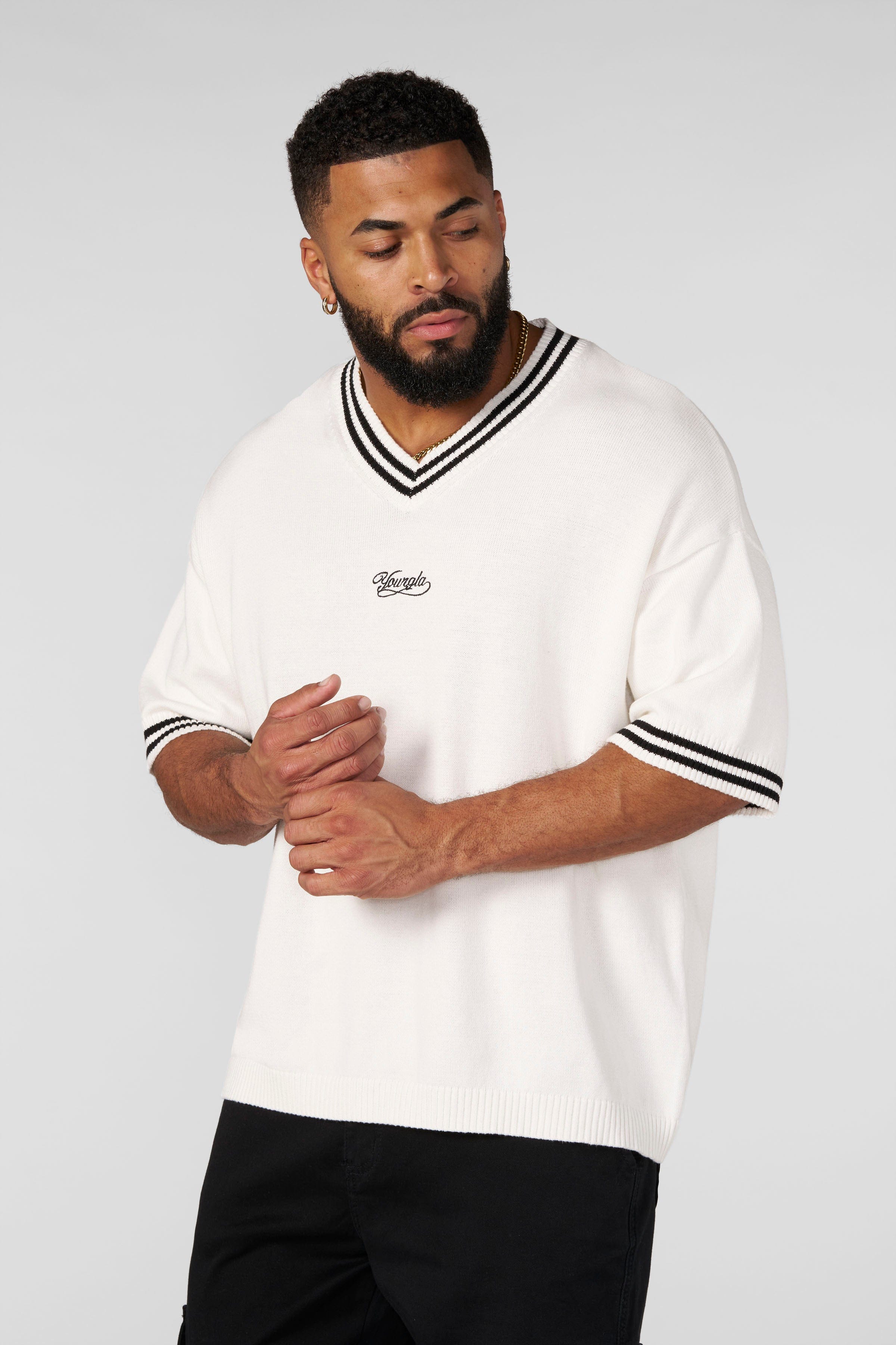 YoungLA 4326 - Country Club Sweaters 'Off-White'