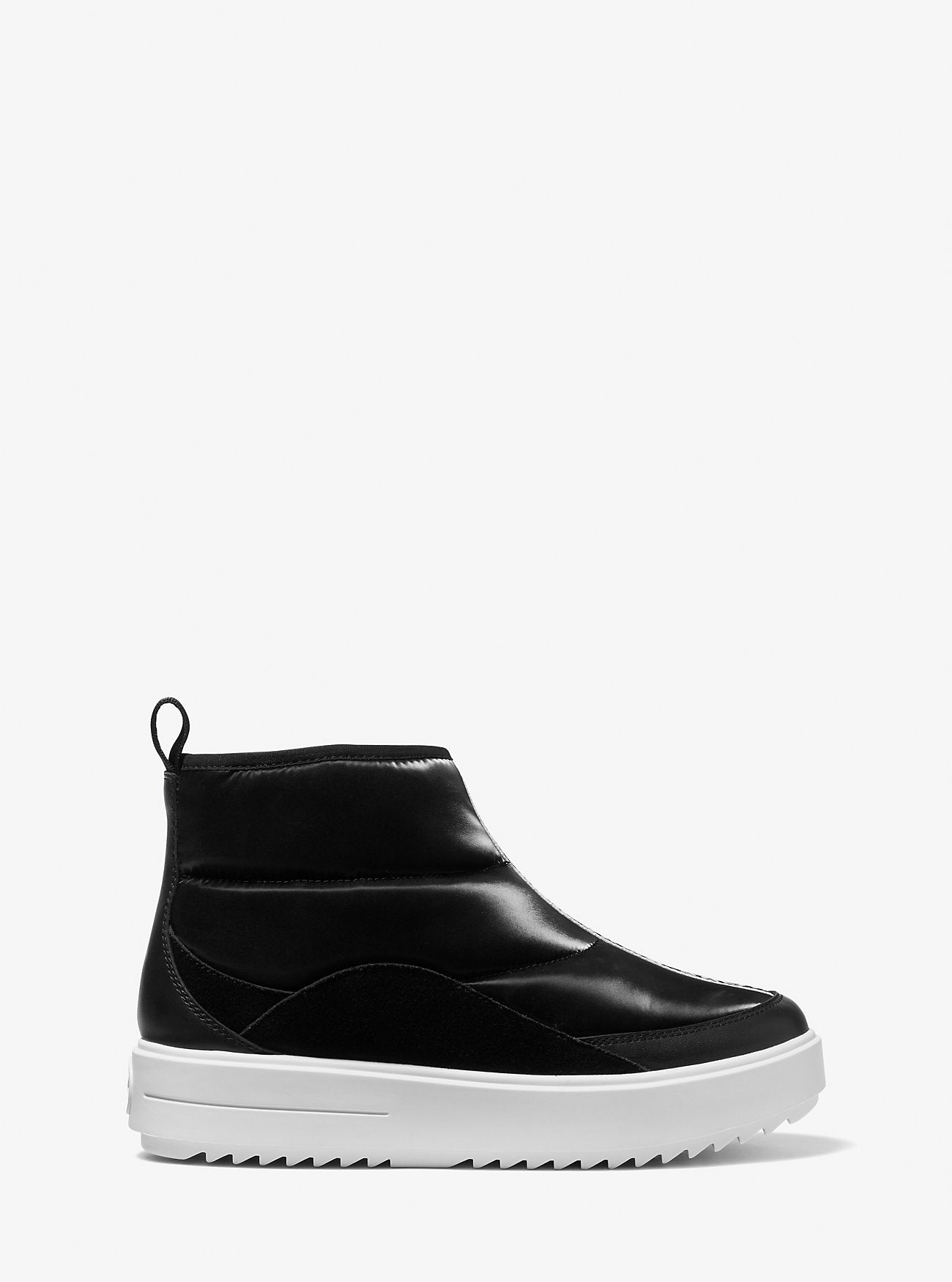 Emmett Quilted Sneaker Boot BLACK