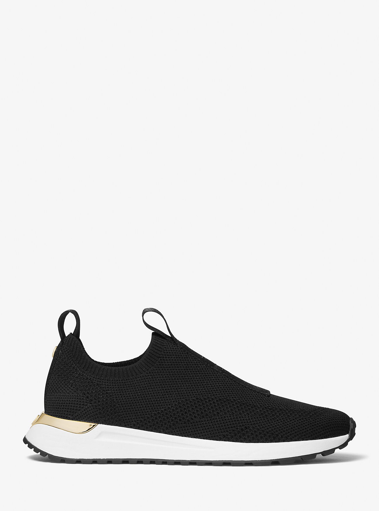 Bodie Logo Tape Mesh Slip-On Trainer BLACK
