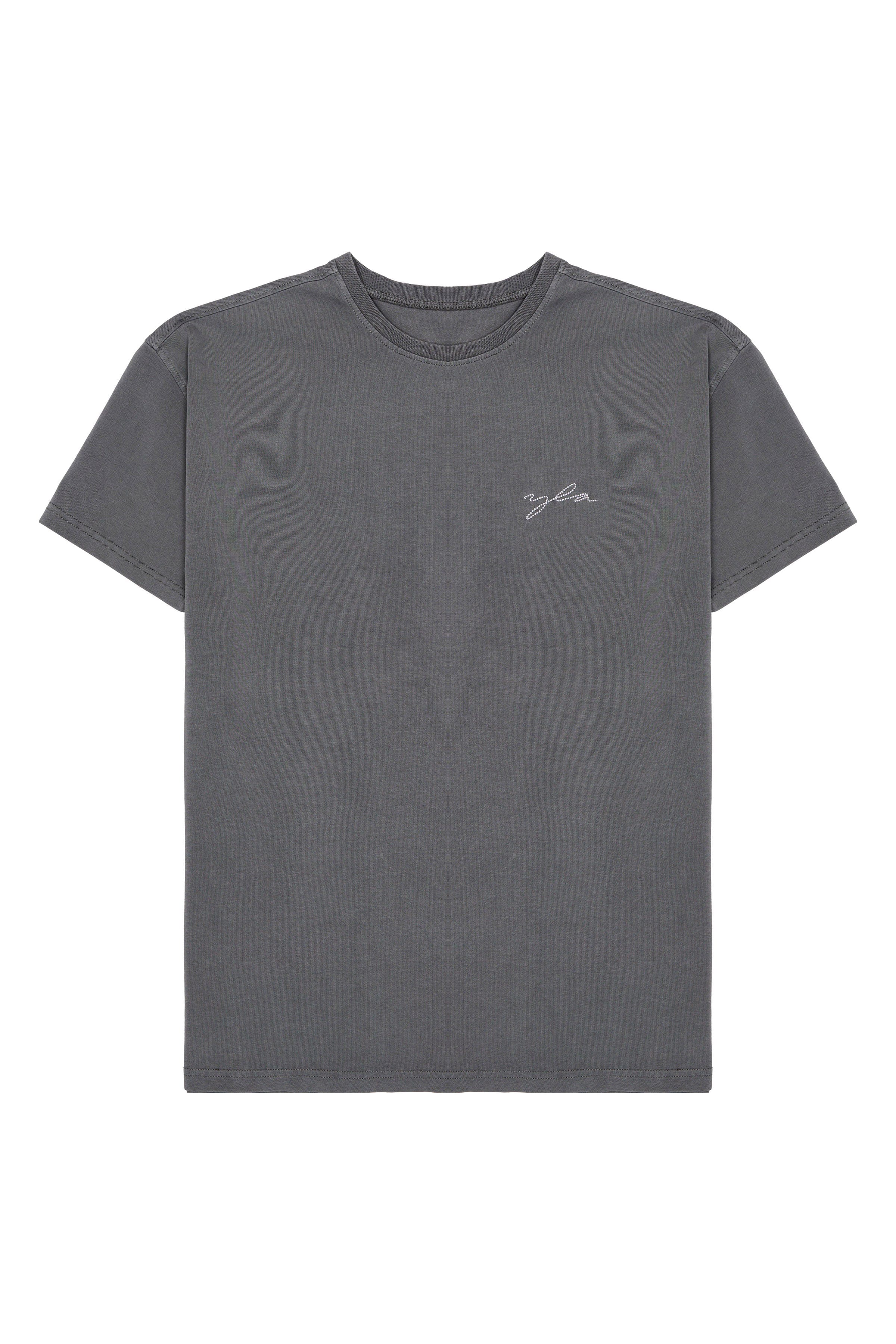 YoungLA 466 Tailored Tees 'Dark Grey'