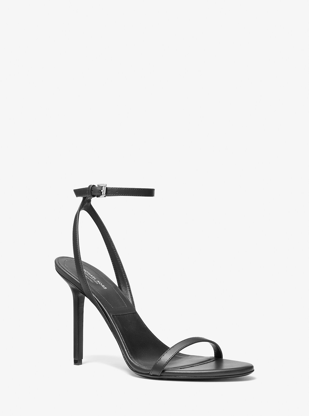 Gwyneth Leather Sandal BLACK