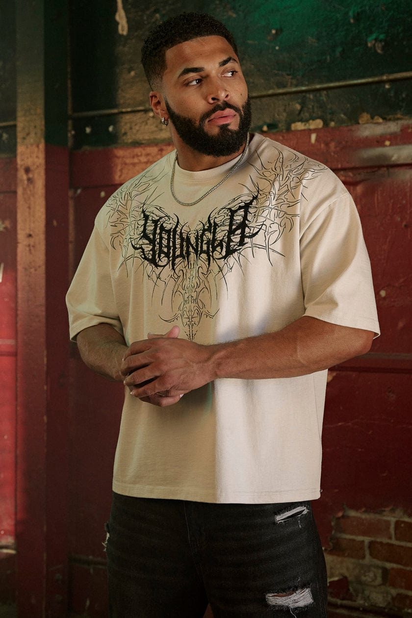 YoungLA 4149 - Gothic Tees 'Off-White'