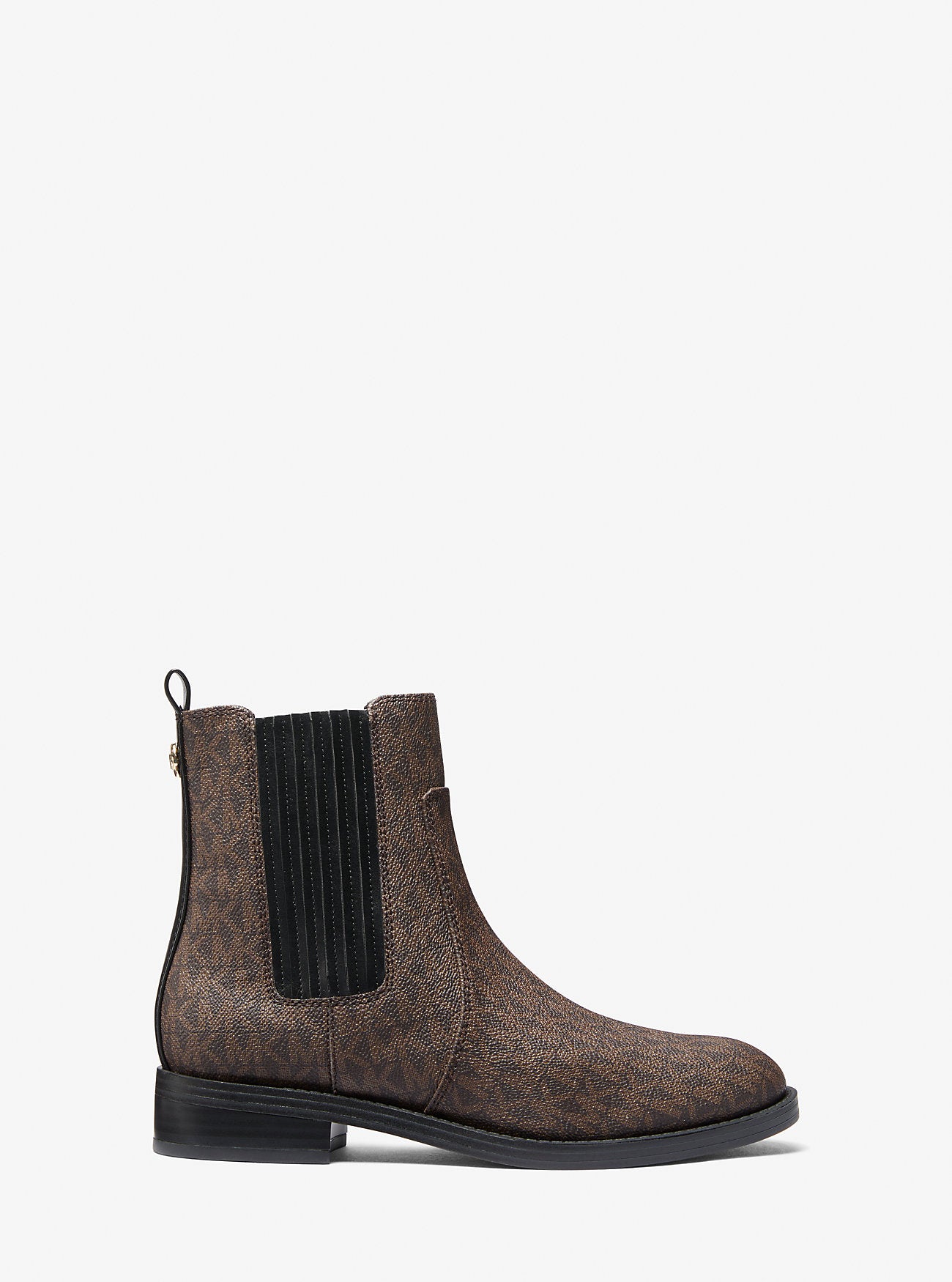 Ella Signature Logo Chelsea Boot BROWN