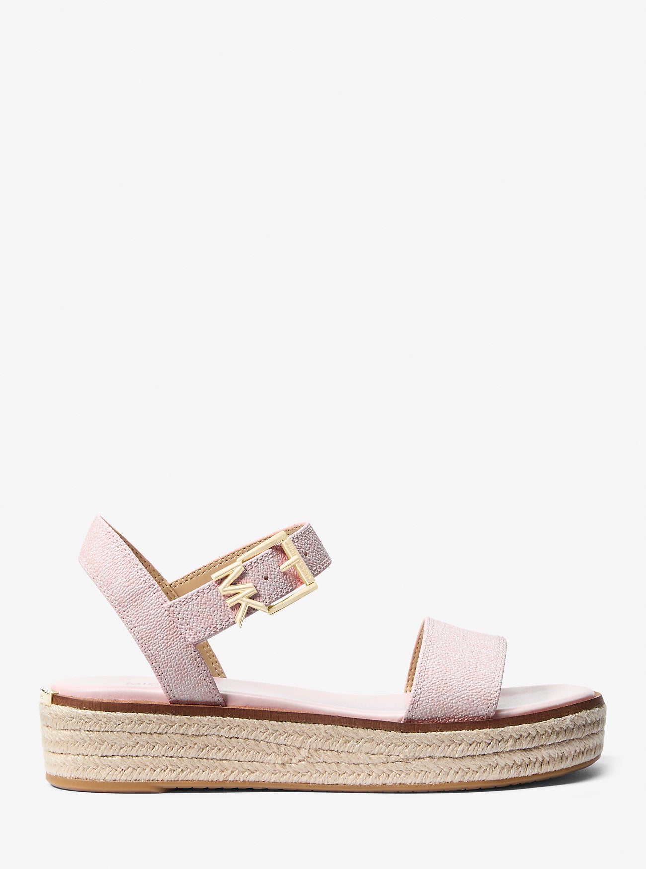 Richie Signature Logo Platform Espadrille Sandal