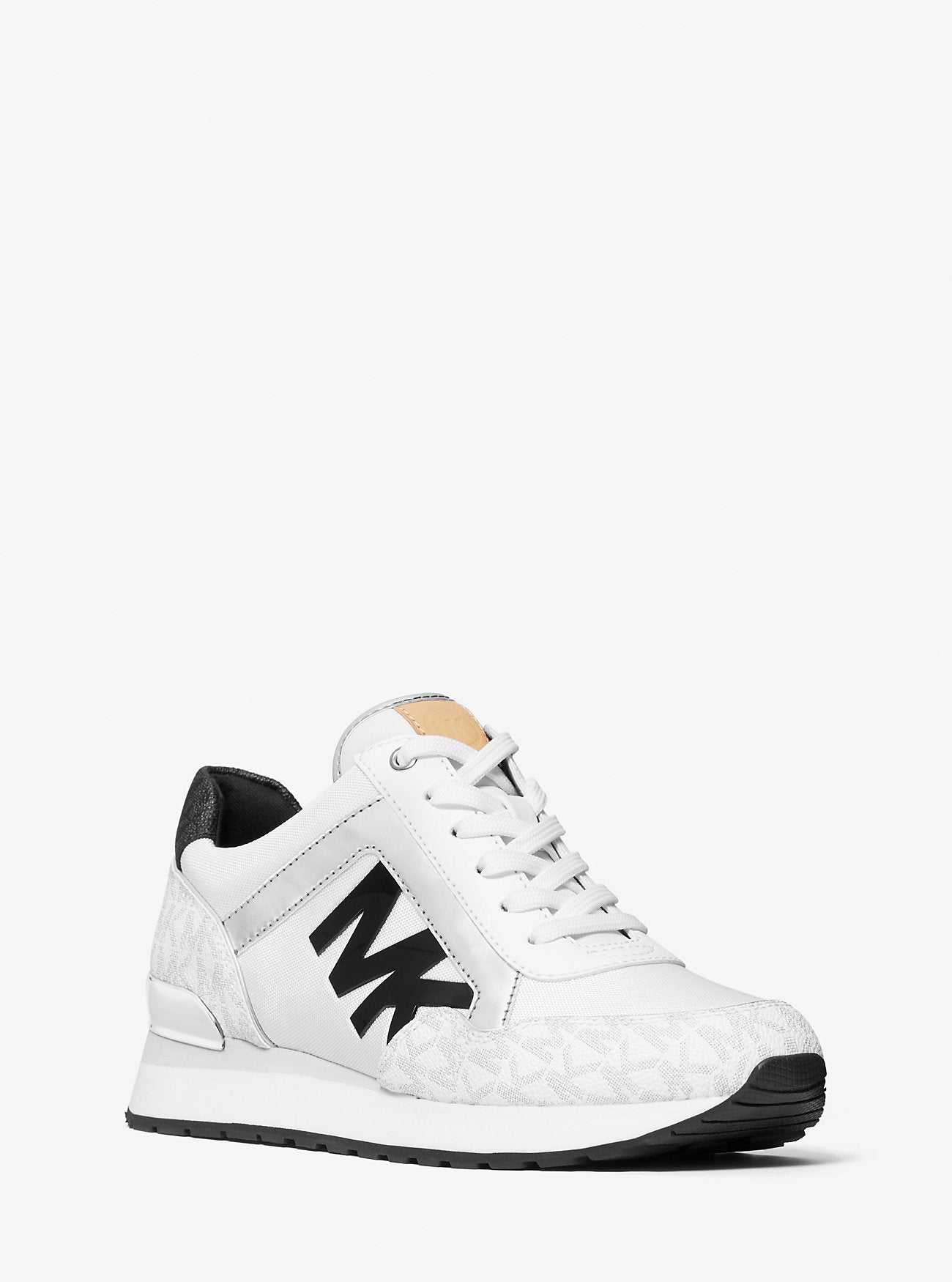 Maddy Two-Tone Logo Trainer BRIGHT WHT