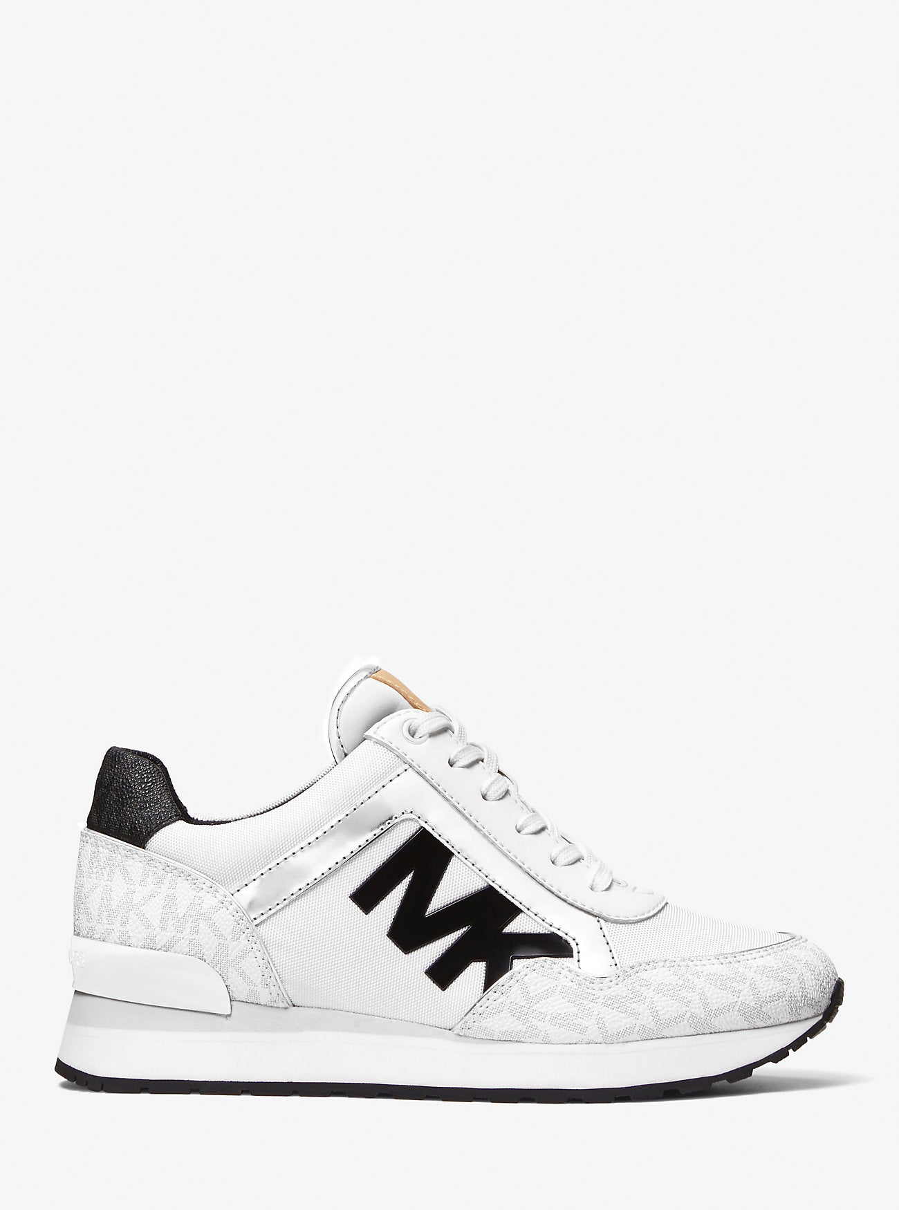Maddy Two-Tone Logo Trainer BRIGHT WHT