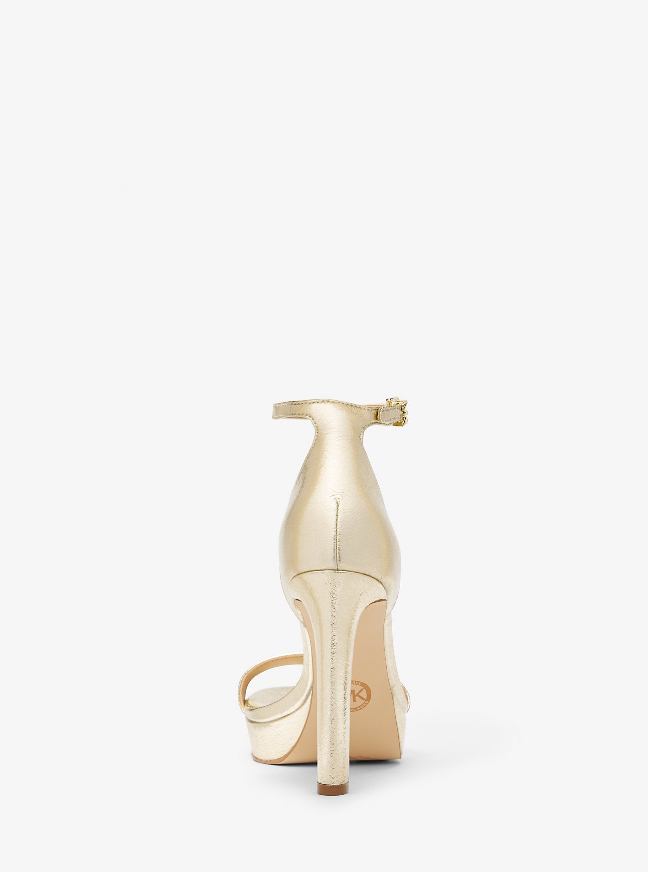 Margot Metallic Platform Sandal PALE GOLD