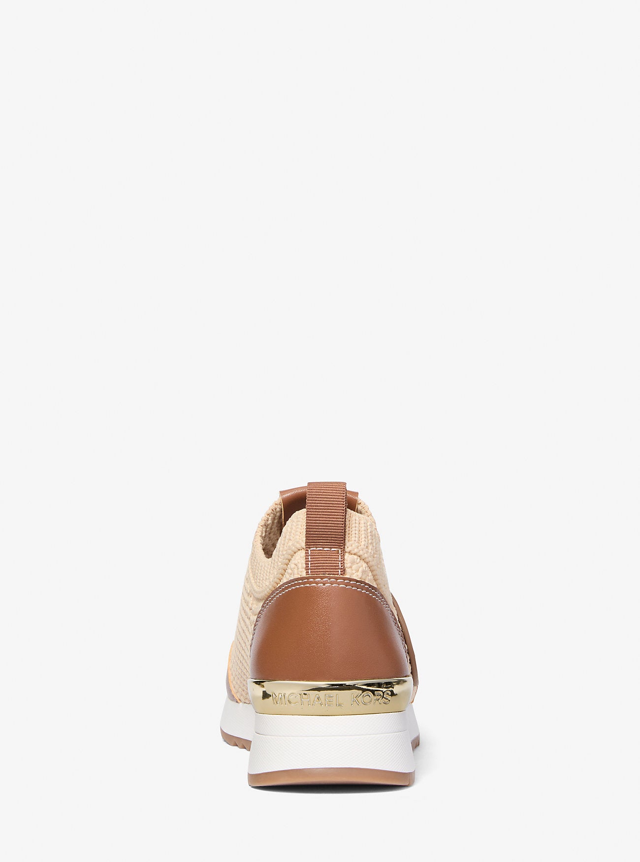 Jenkins Two-Tone Stretch Knit Trainer NATURAL