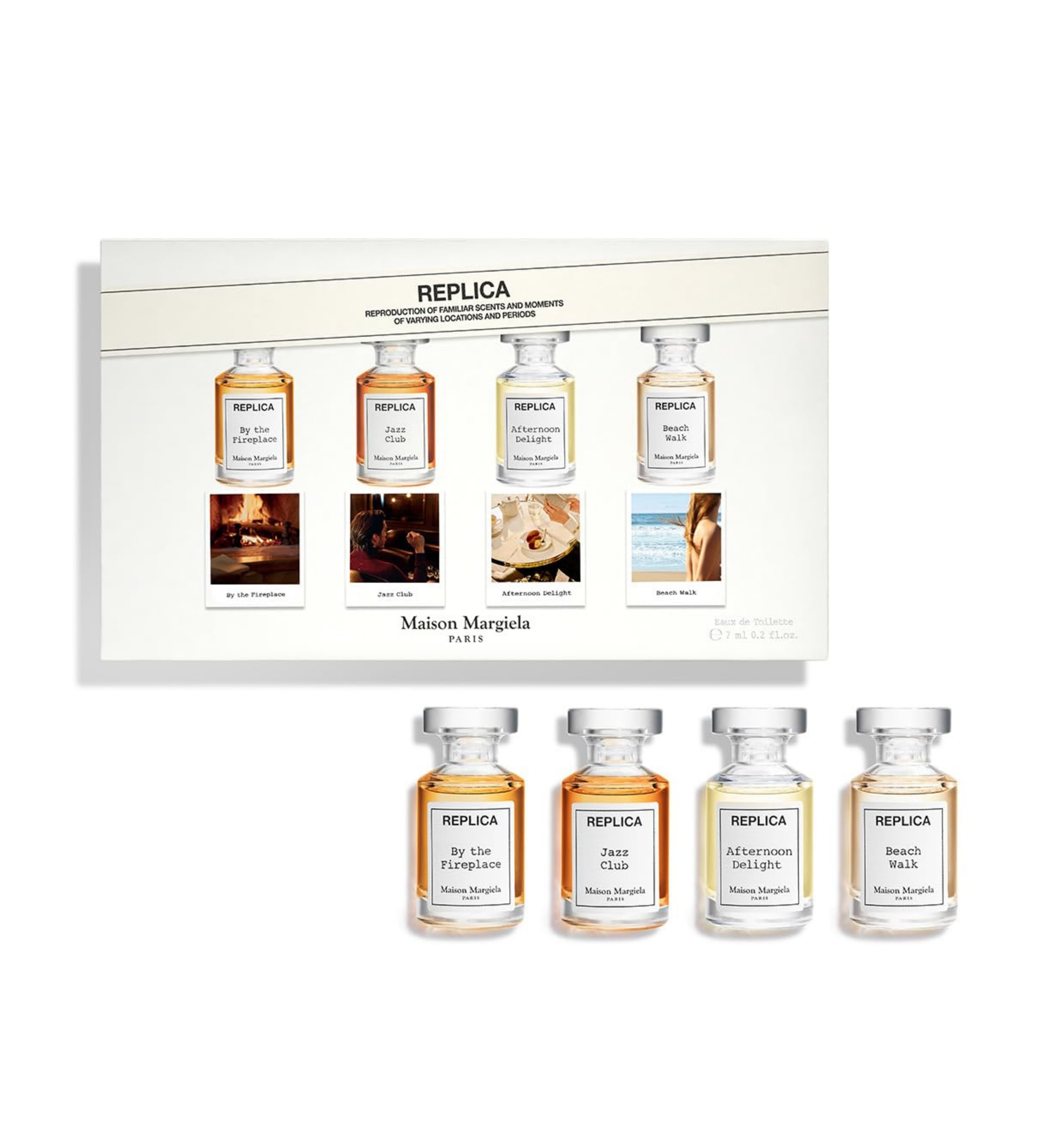 Maison Margiela Mini Perfume Sample Set (4 Pieces) Eau de Toilette 7ml Each