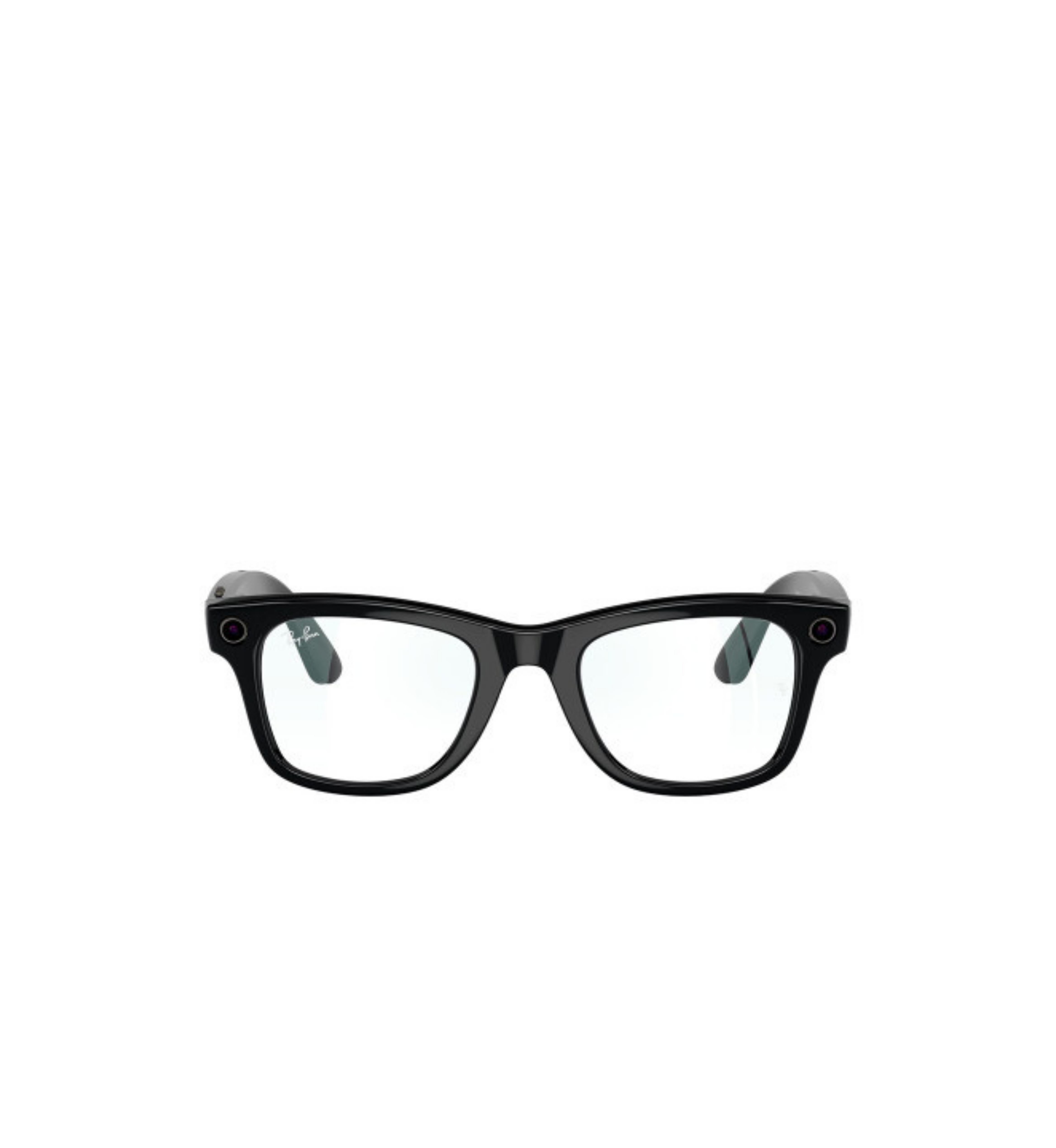 Ray Ban Meta Smart Glasses - Wayfarer 'Shiny Black Clear Lenses'
