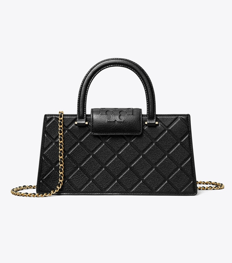 Tory Burch Fleming East-West Tote Black