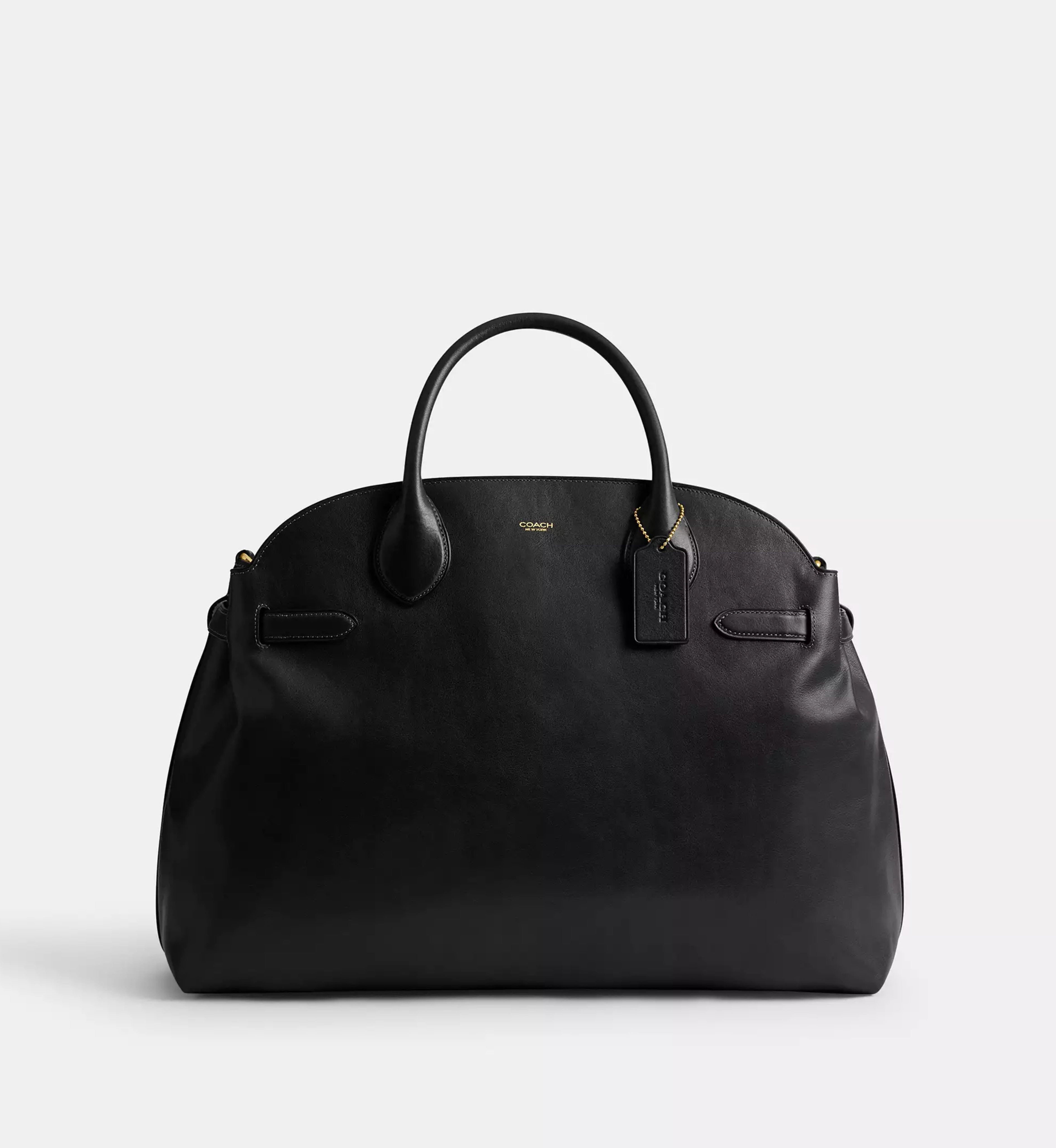Coach Soft Empire Carryall Bag 48 'Smooth Leather Brass Black'