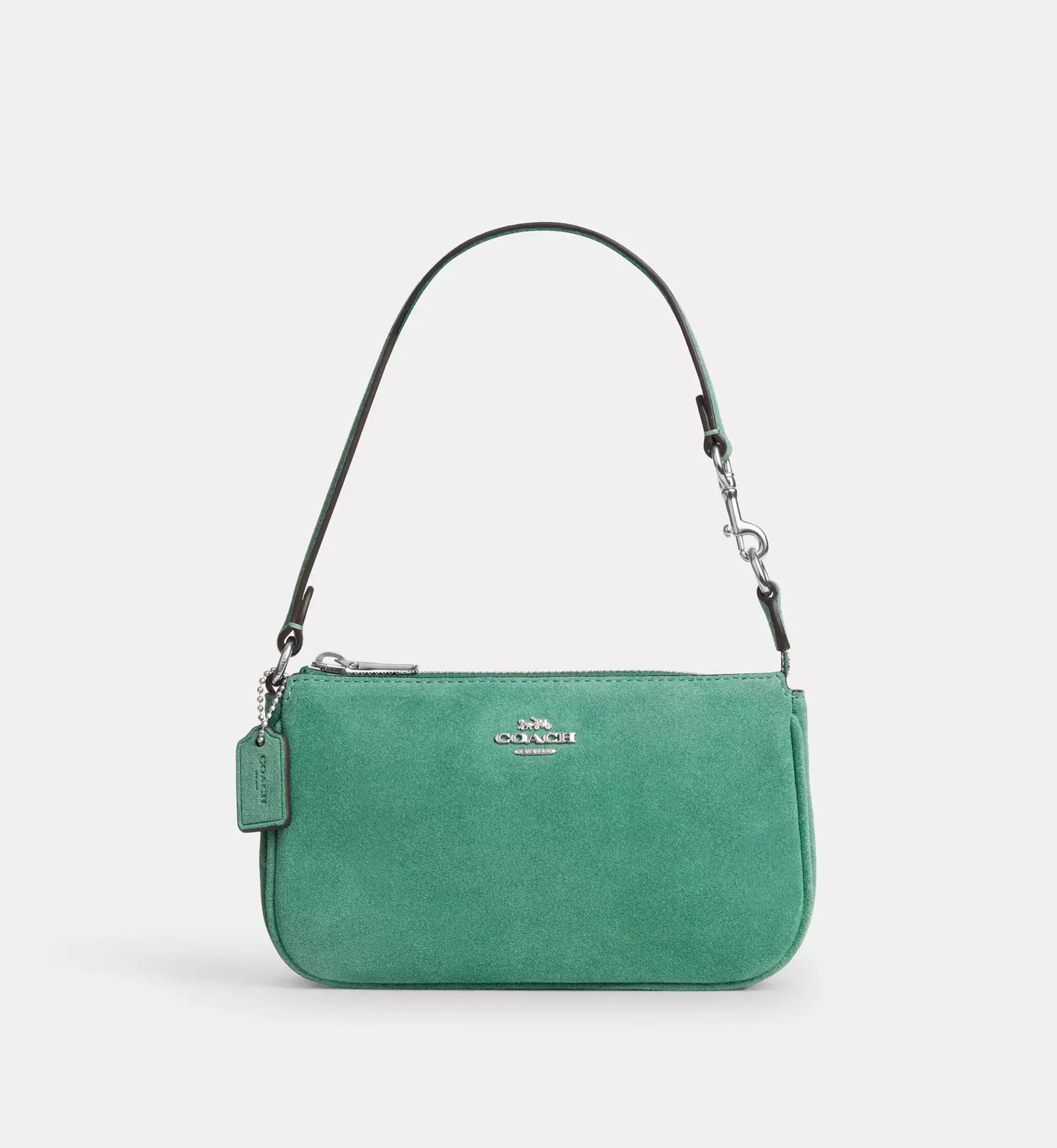 Coach Nolita 19 'Suede Silver Mint'