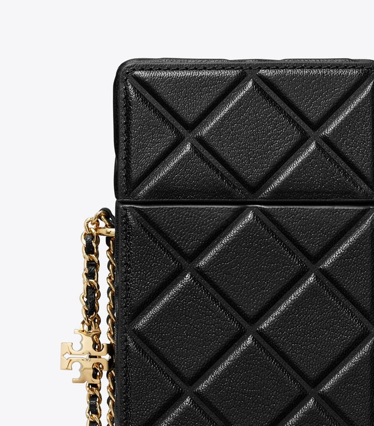 Tory Burch Fleming Phone Crossbody Black