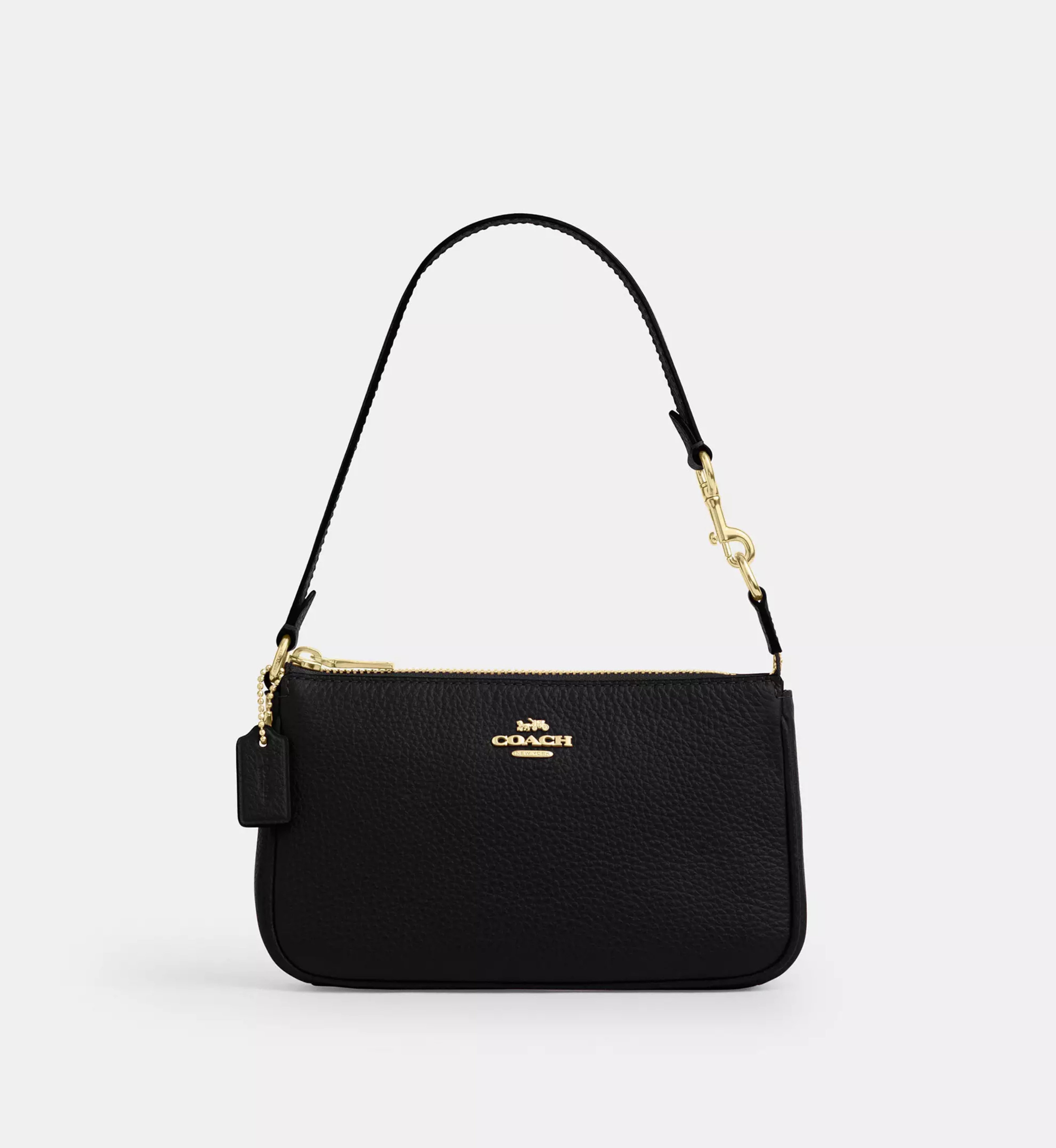 Coach Nolita 19 'Pebbled Leather Gold Black'