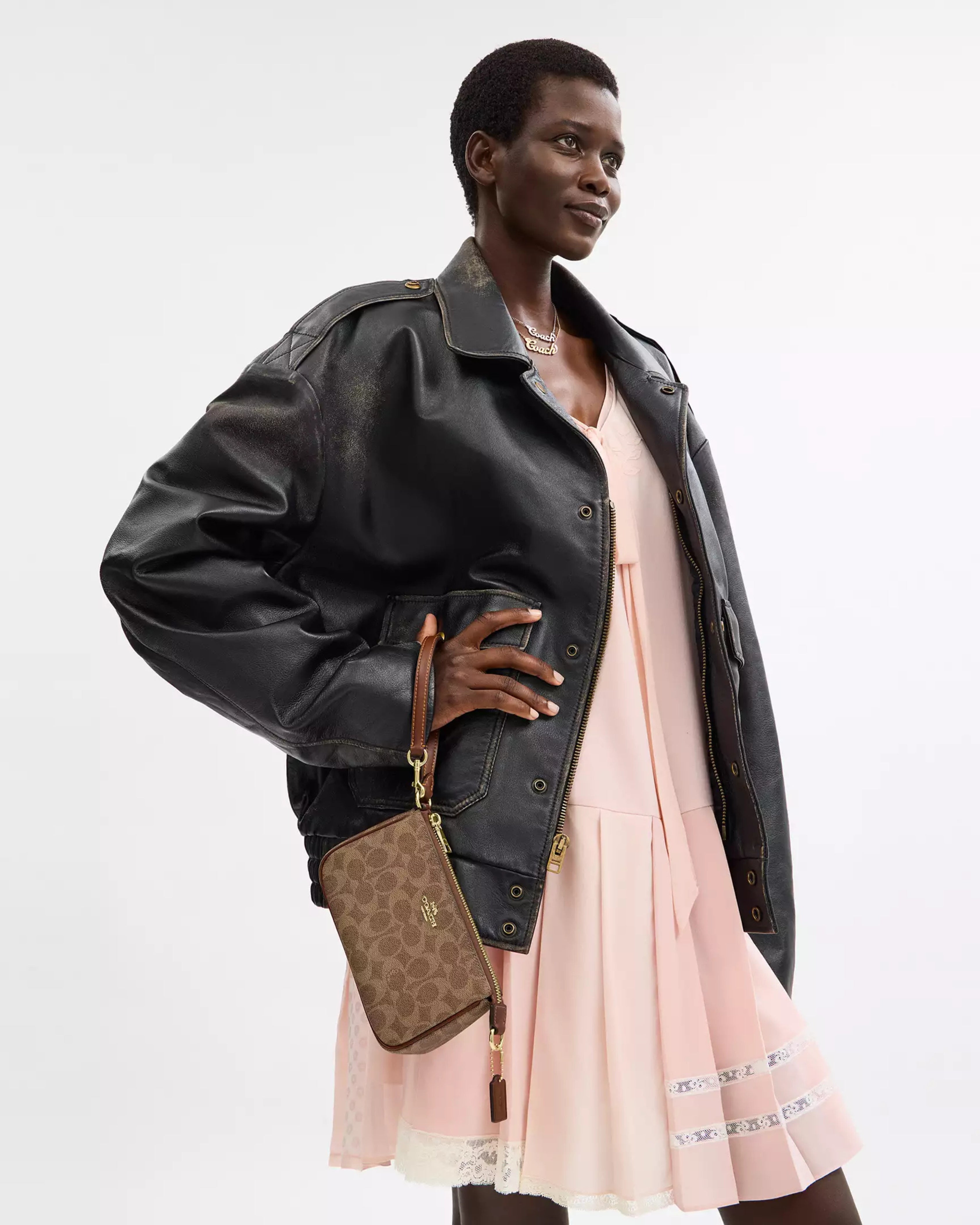 Coach Nolita 19 In Signature Canvas 'Signature Canvas/Gold/Tan/Brown'