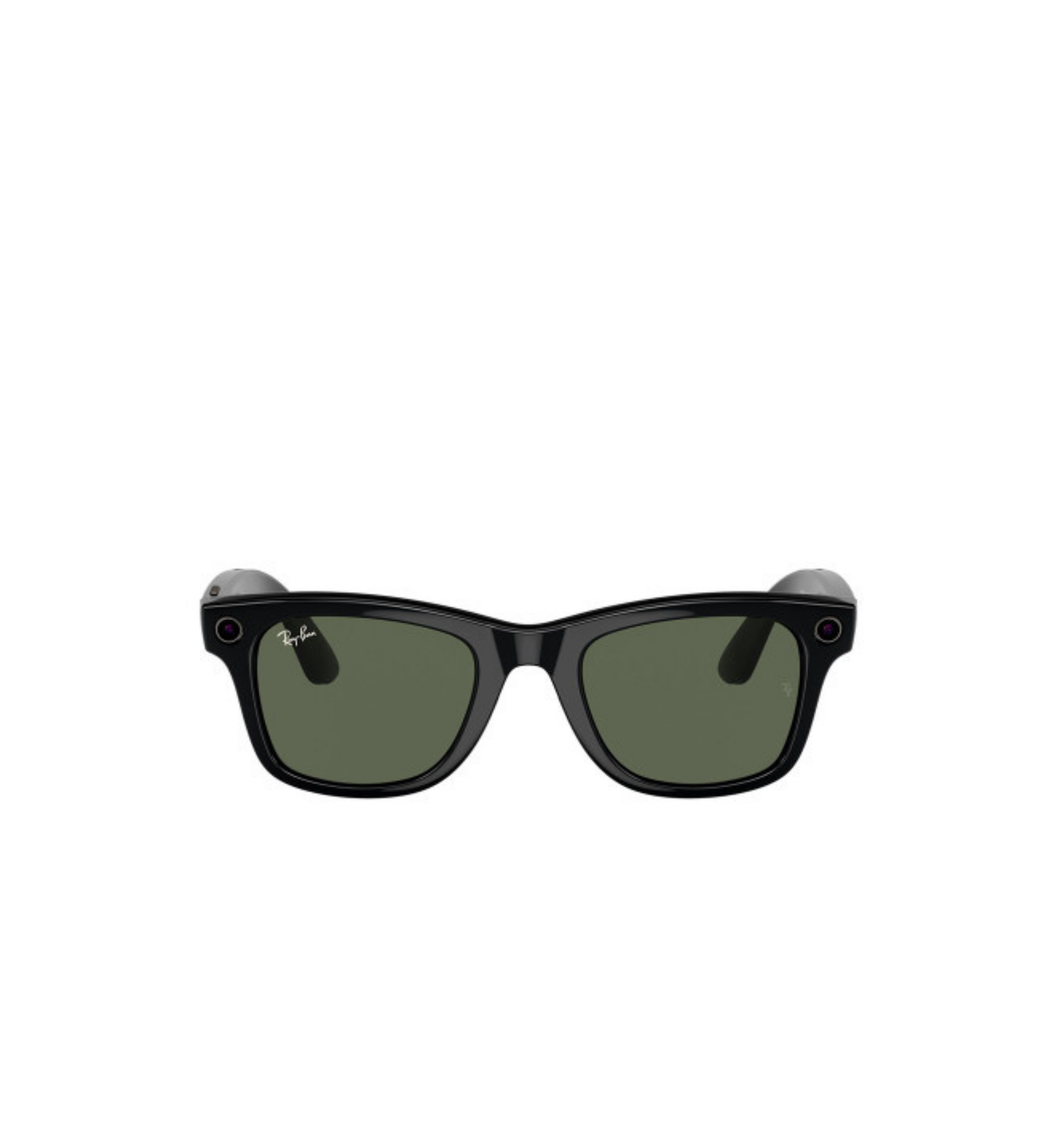 Ray Ban Meta Smart Glasses - Wayfarer Shiny Black G-15 'Green Lenses'