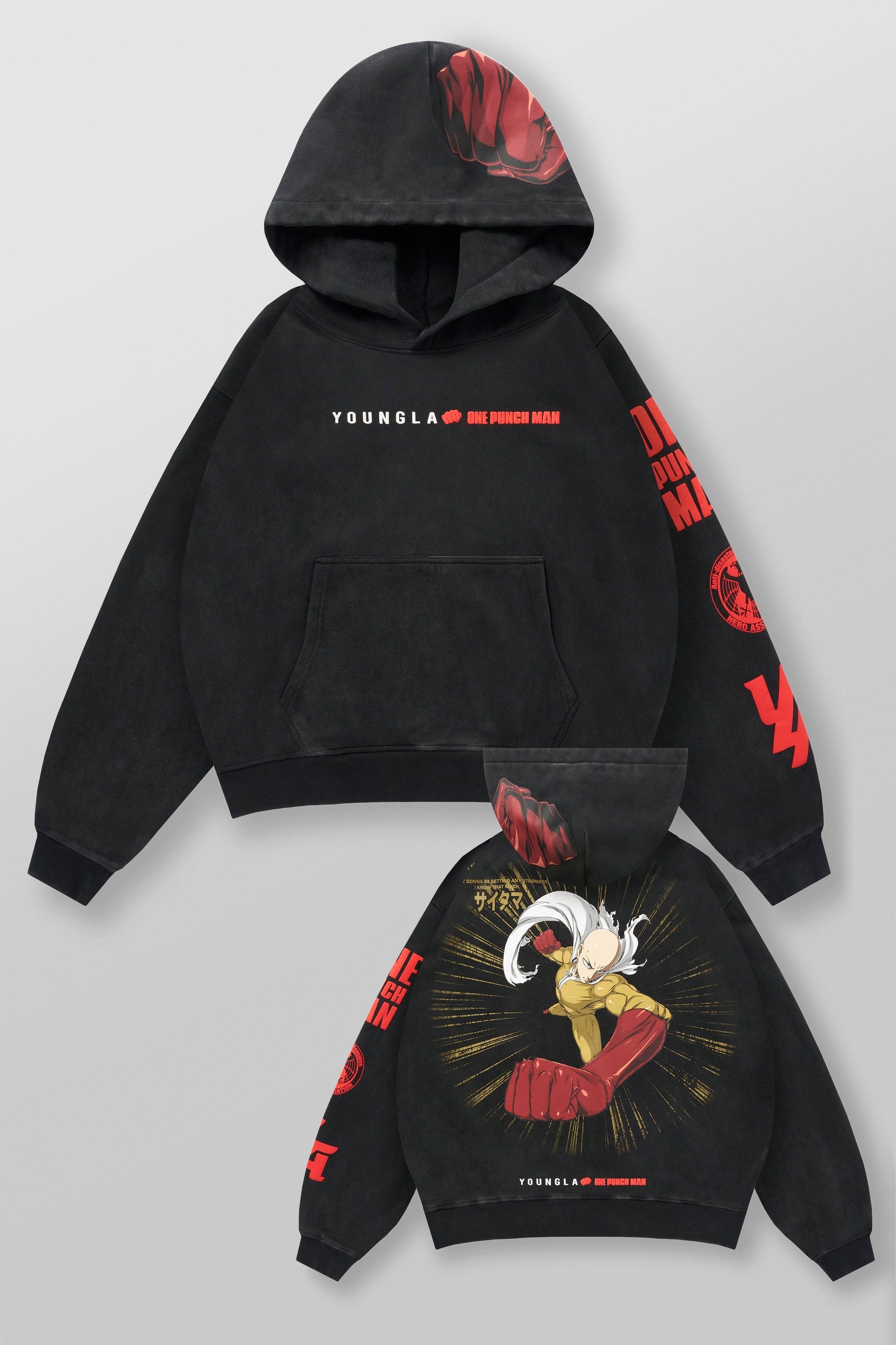 Young La 5053 - One Punch Man Hoodies 'One Punch Man'