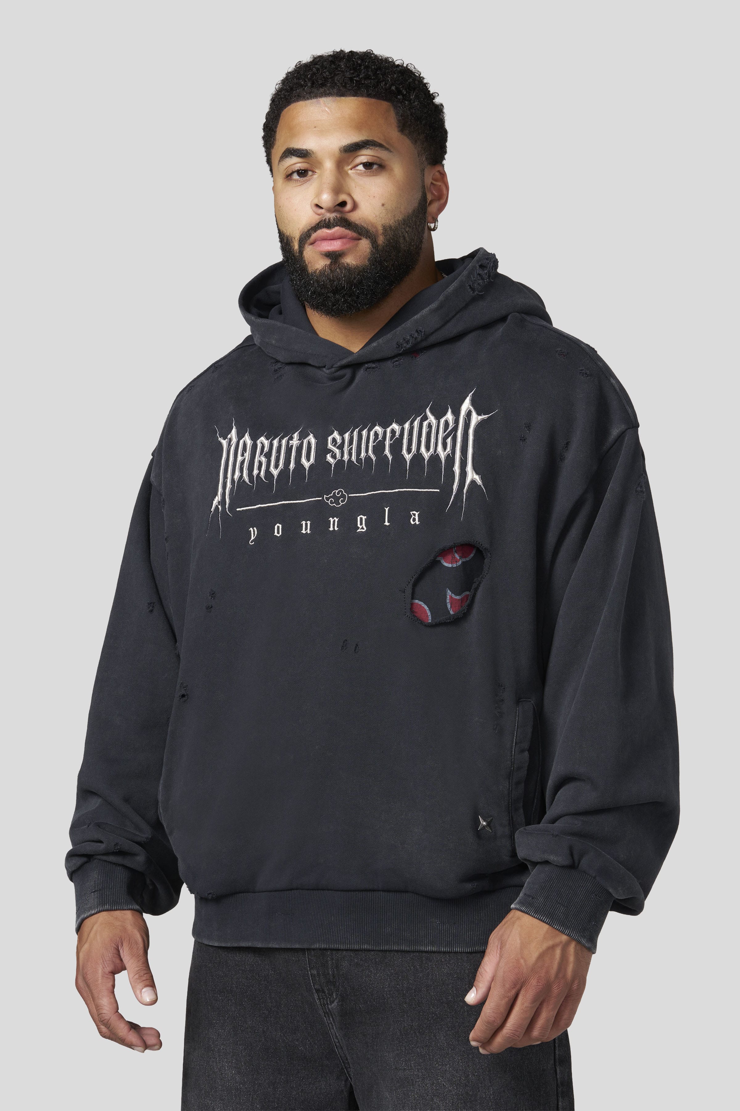 YoungLa 5073 - Naruto Peek Through Hoodies 'Akatsuki'