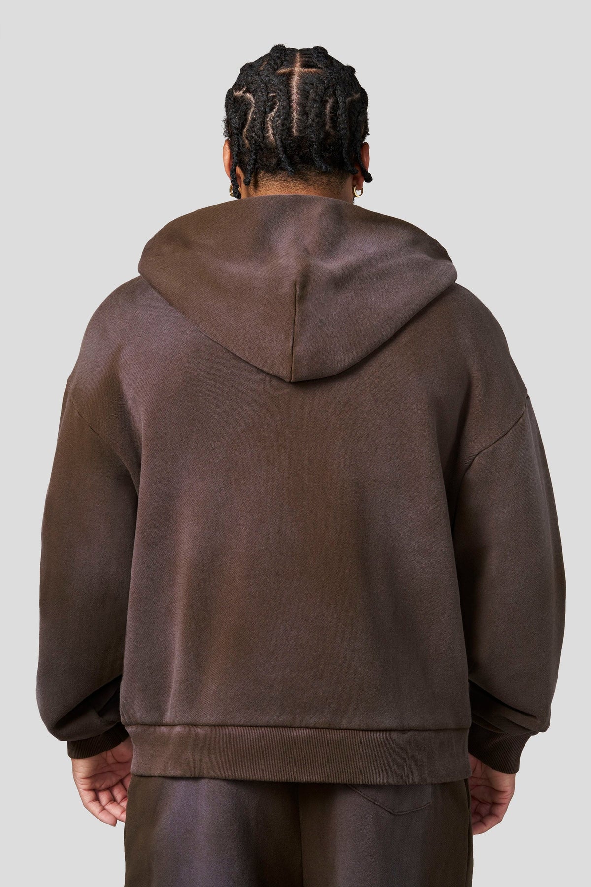 YoungLA 5268 - Arc Collection - Zip-Up 'Brown Wash'