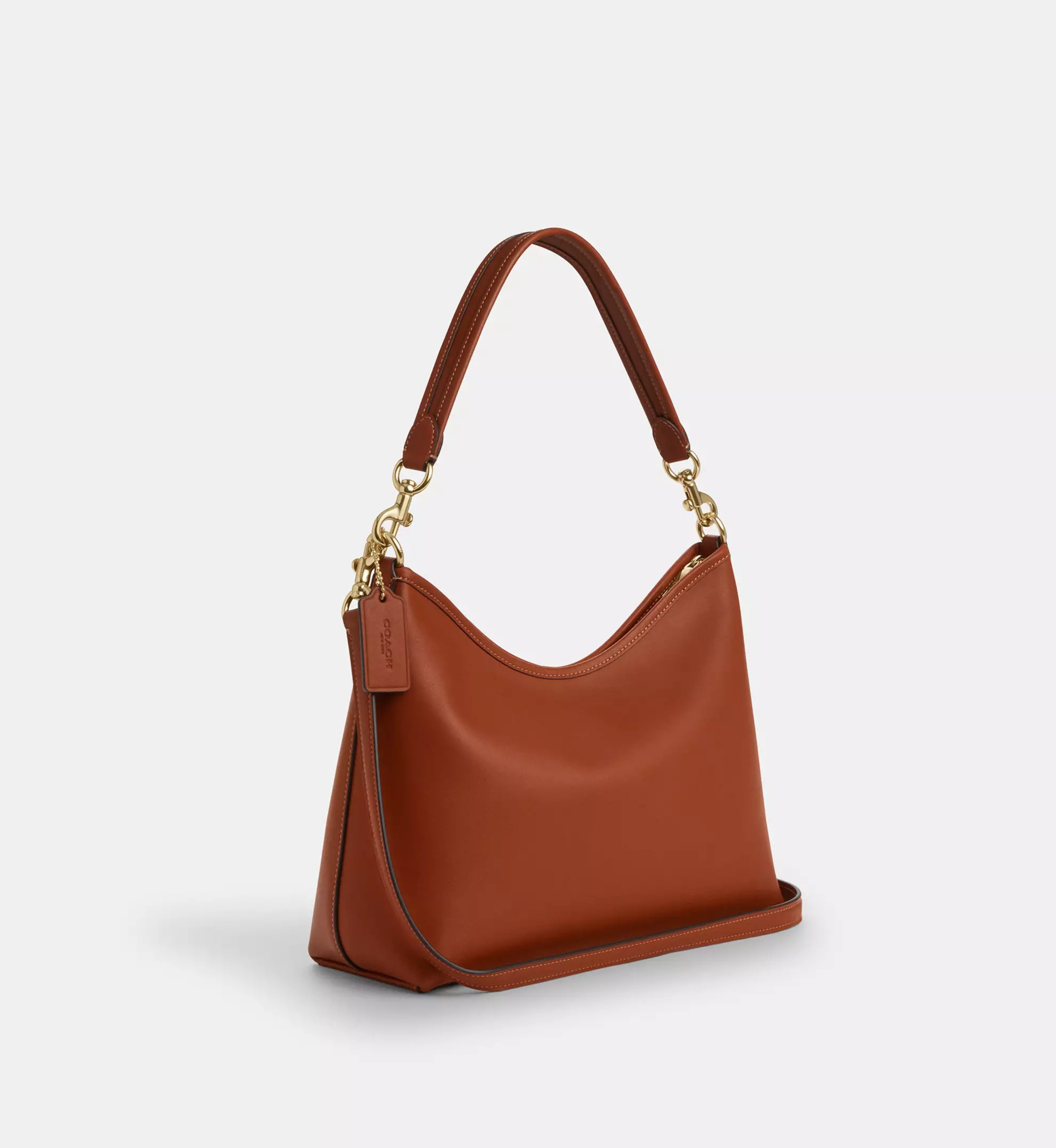 Coach Laurel Shoulder Bag 'Smooth Leather Gold Tan'
