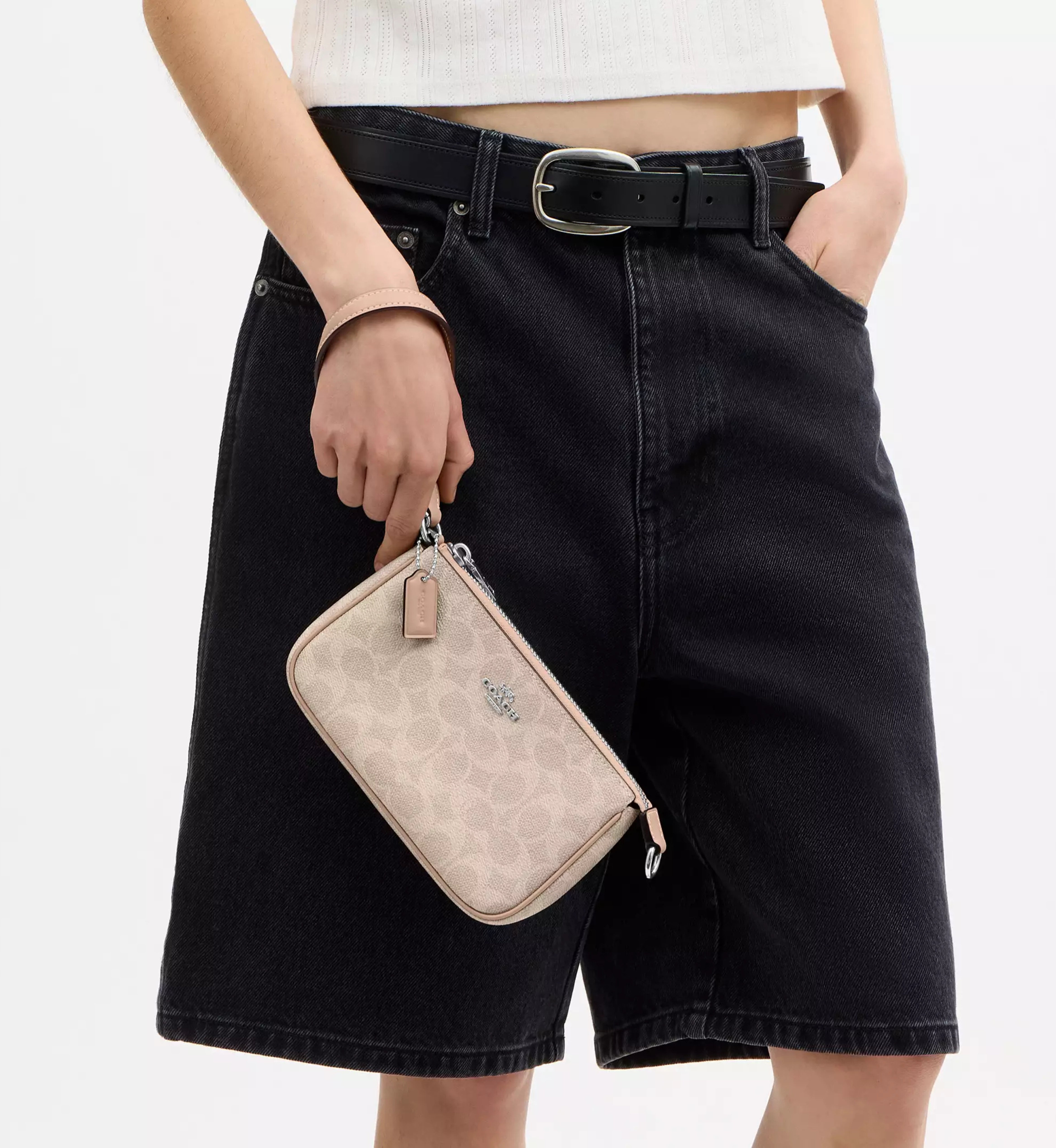 Nolita 19 In Signature Canvas 'Signature Canvas Silver Sand Taupe'