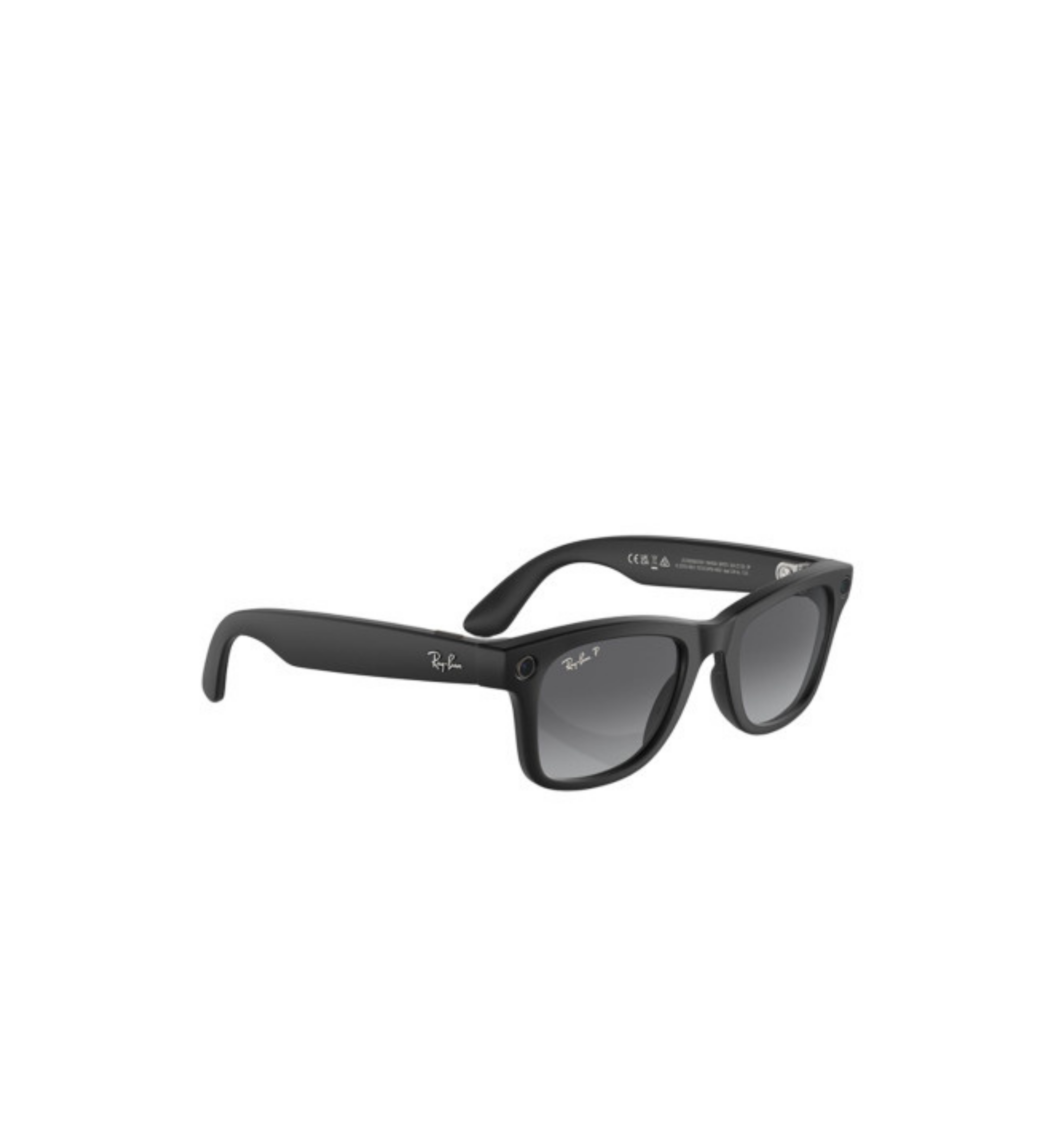Ray Ban Meta Smart Glasses - Wayfarer 'Matte Black Graphite Lenses'
