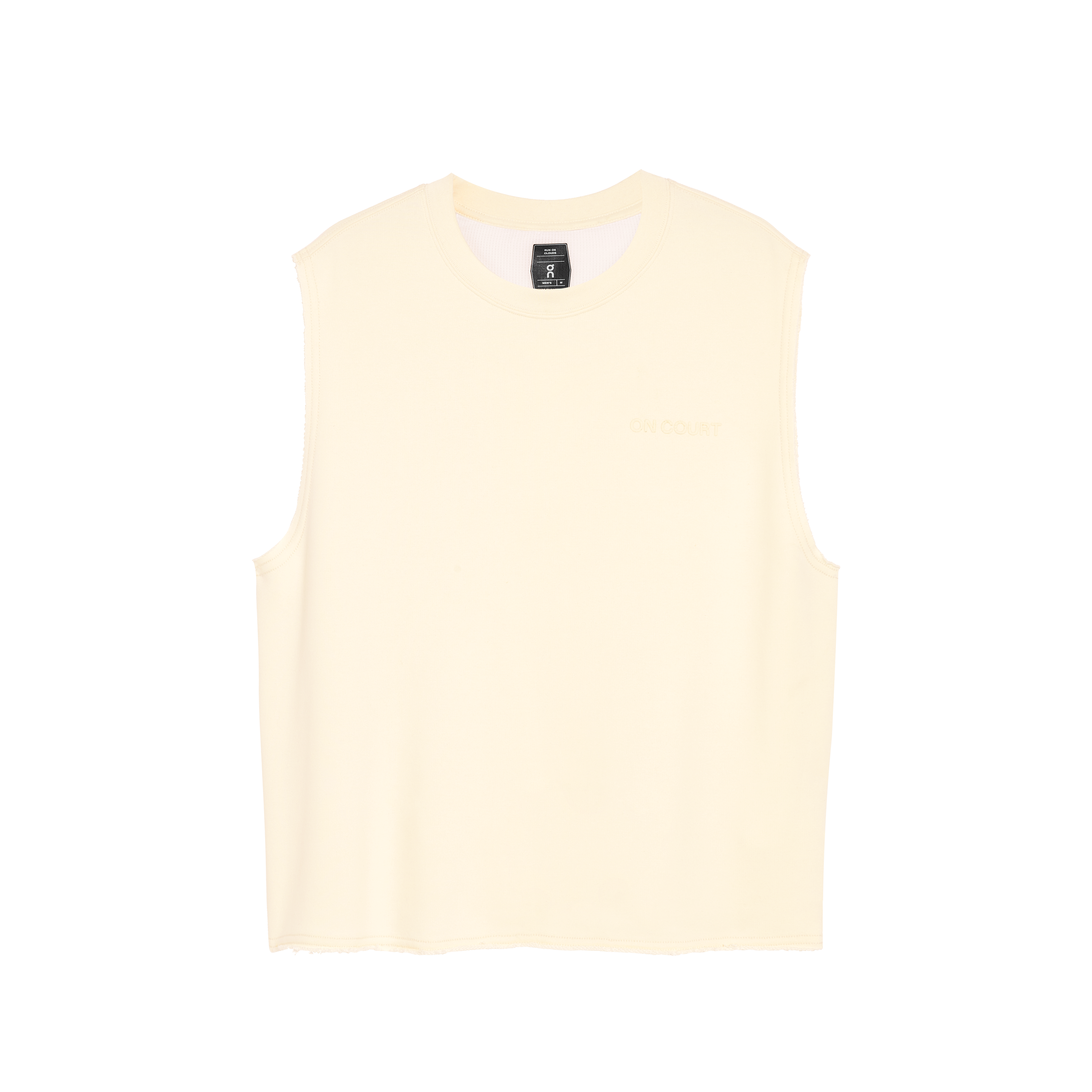 Open Club Crew Crop 1 M White