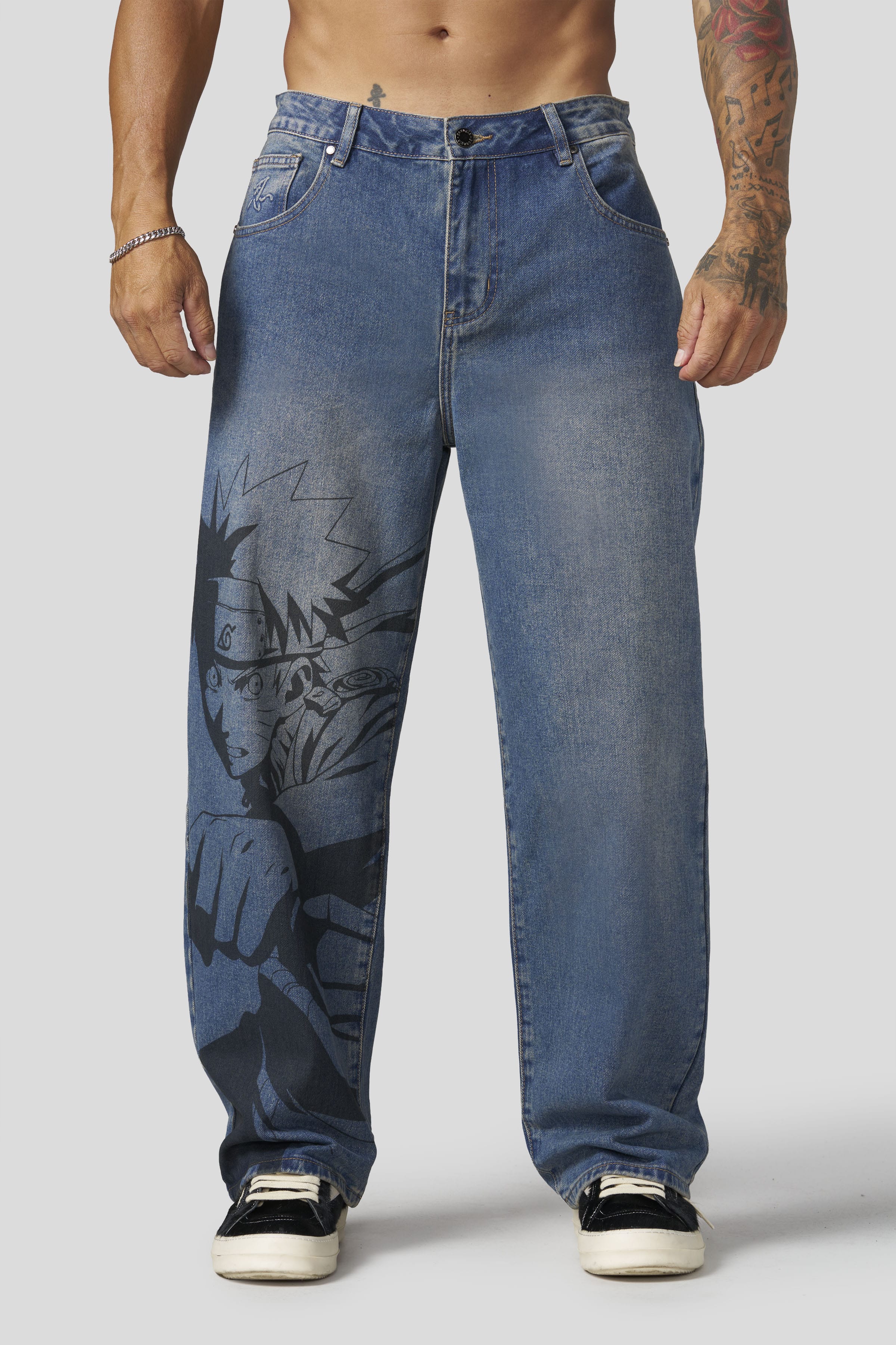 YoungLa 6036 - Naruto Denim Jeans 'Naruto'