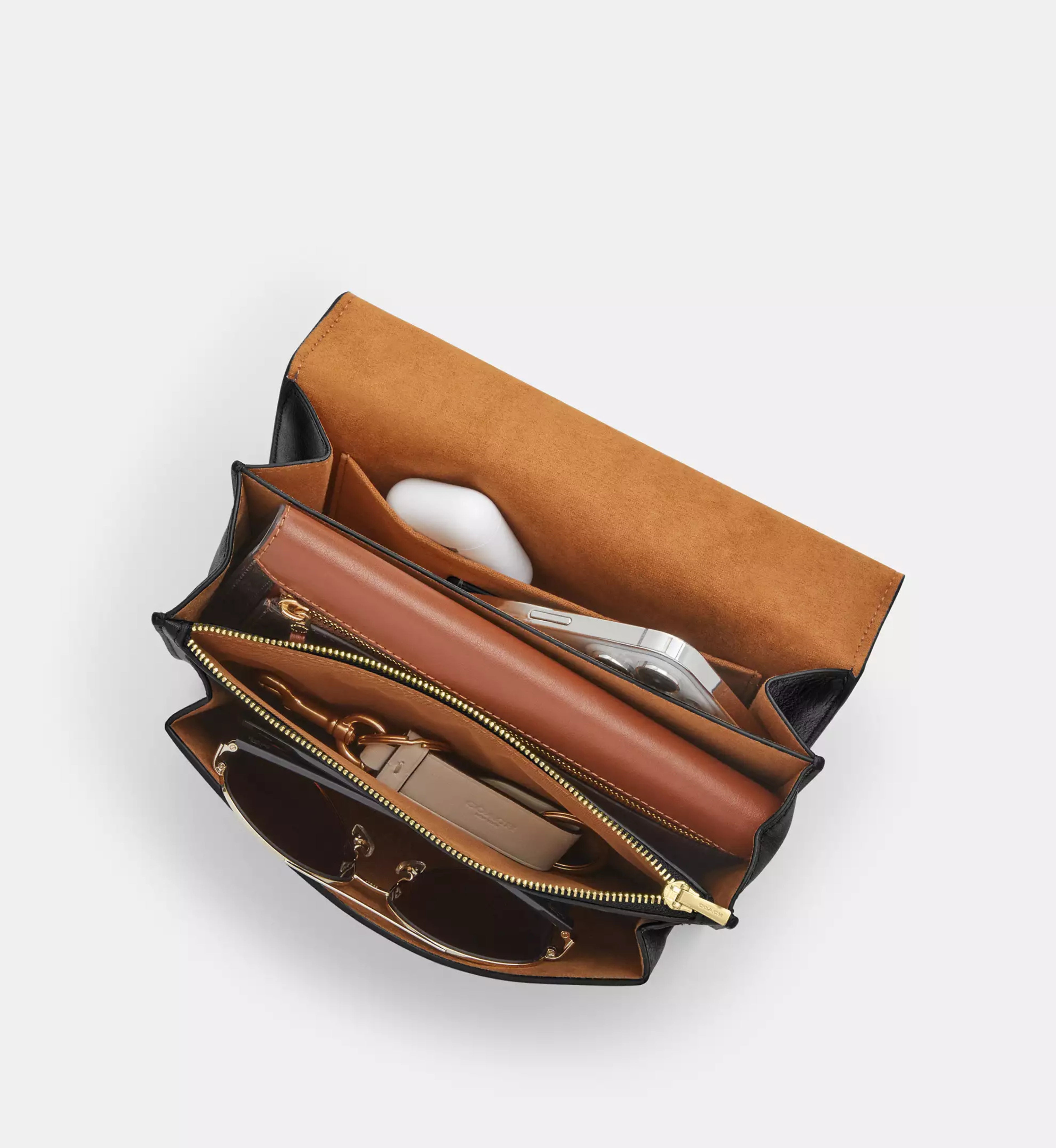 Coach Mini Klare Crossbody Bag 'Smooth Leather Gold Redwood'