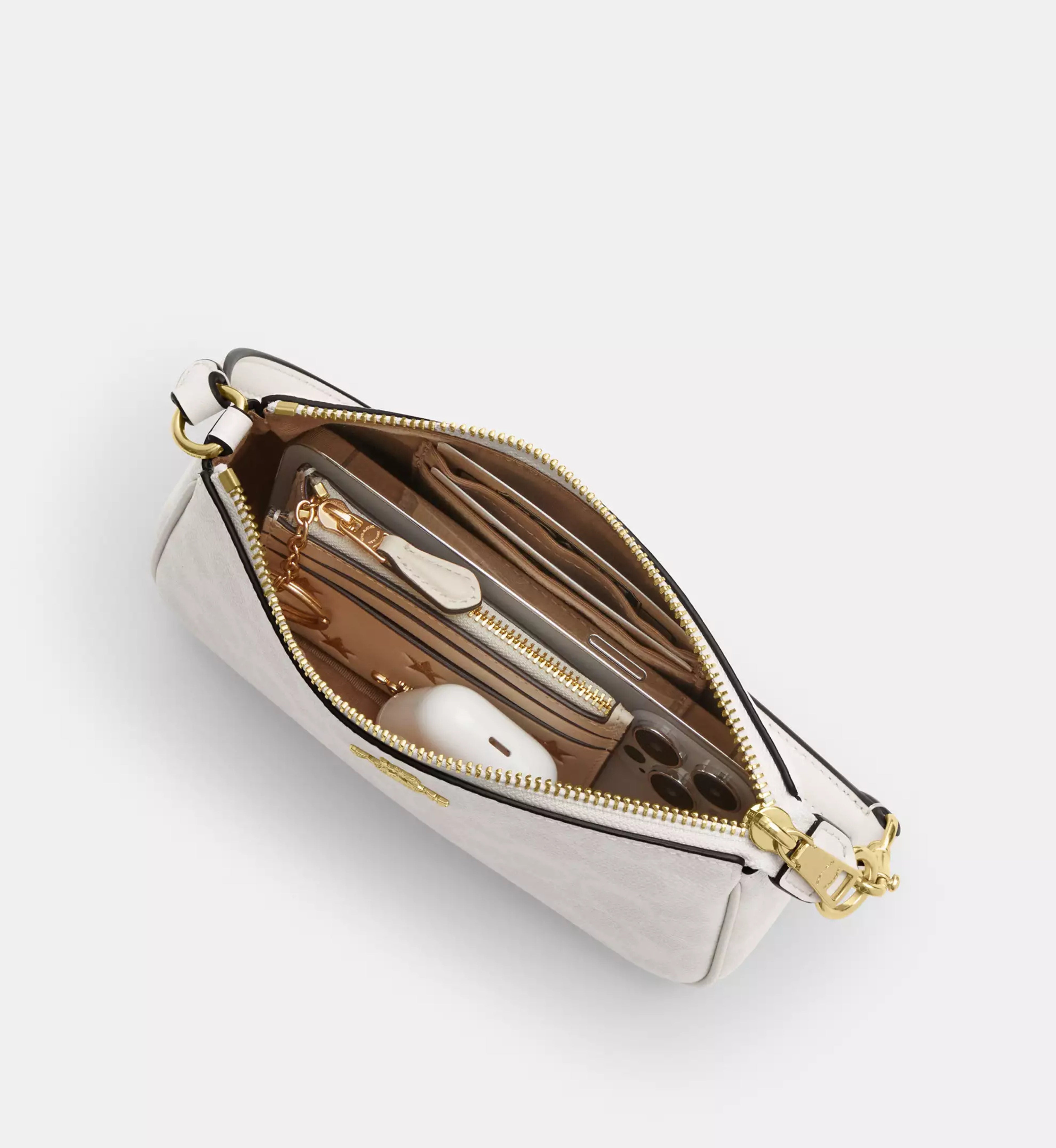 Nolita 19 In Signature Canvas 'Signature Canvas Gold Walnut Black'