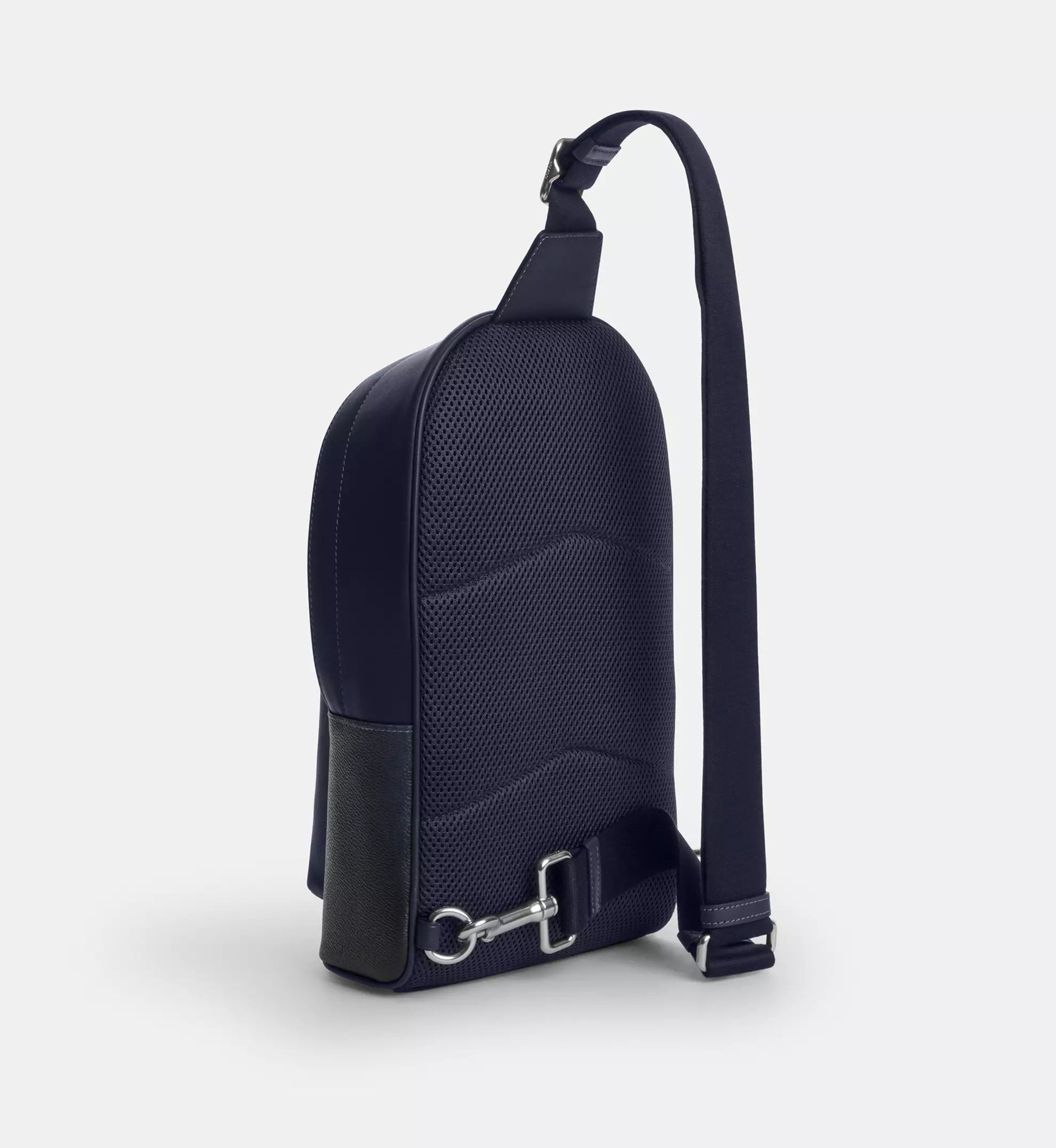 Coach West Pack In Ombre Signature Denim  'Denim Silver Blue'