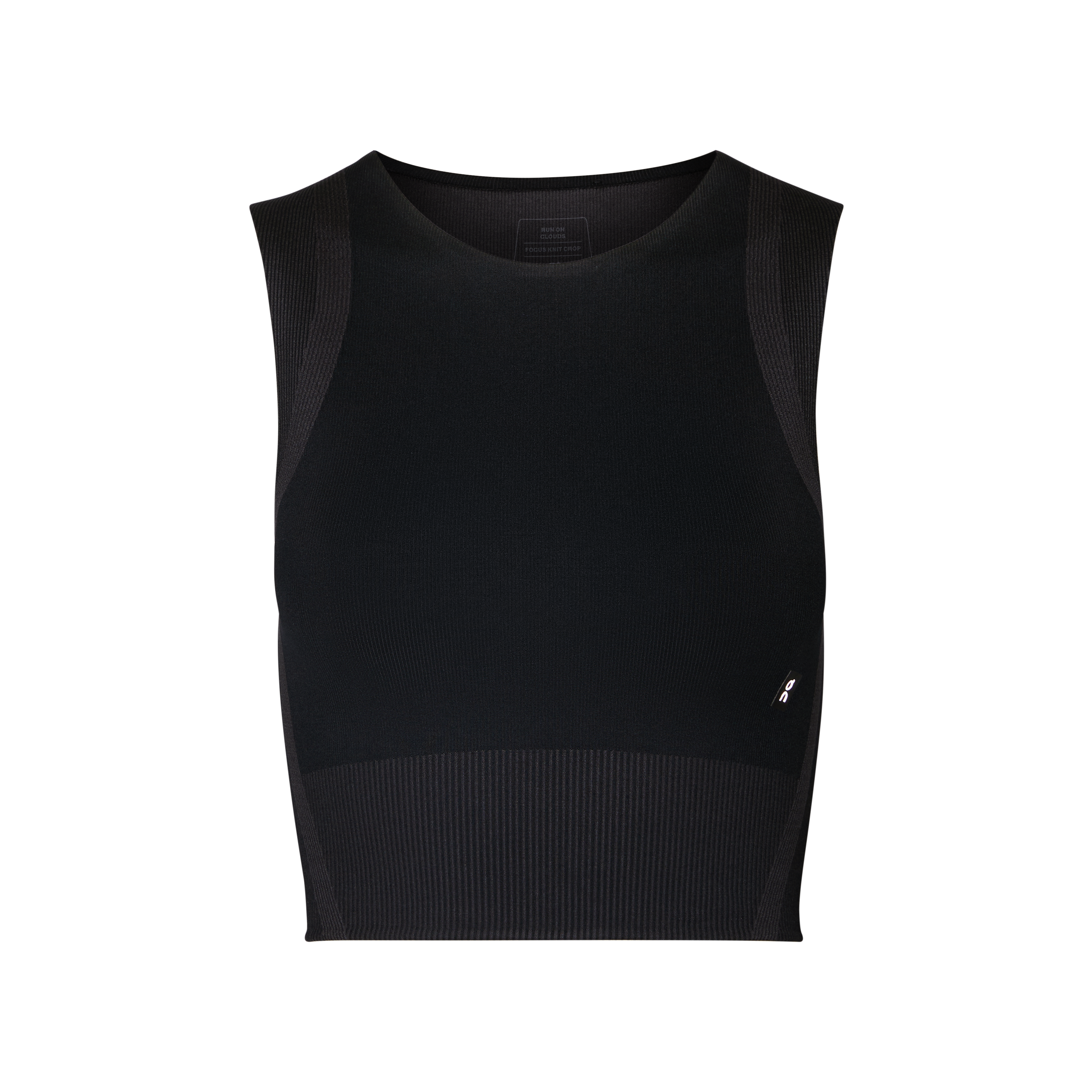 Studio Knit Crop 1 W Black | Eclipse