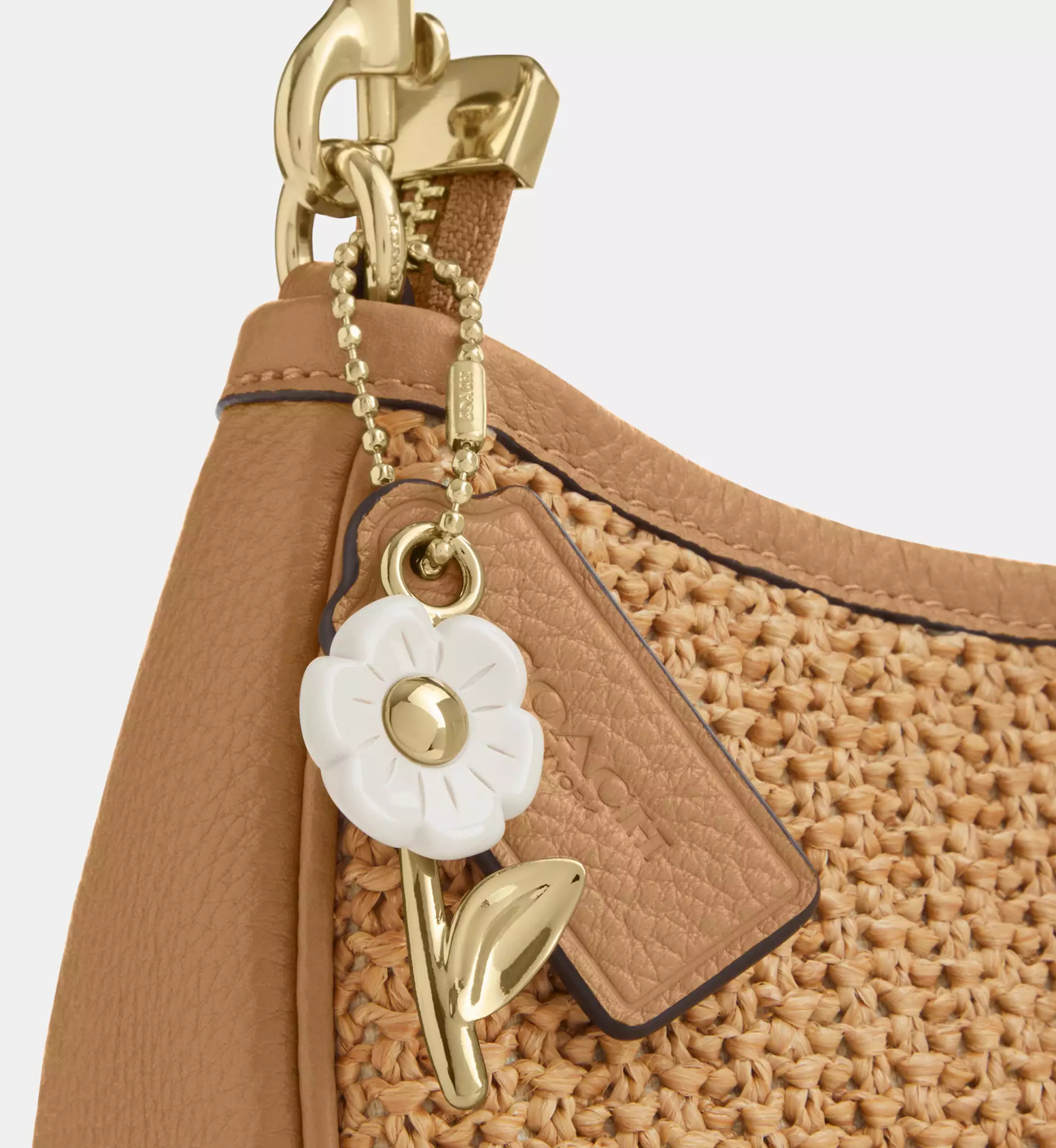 Coach Teri Mini Crossbody Bag 'Straw Gold Toast'