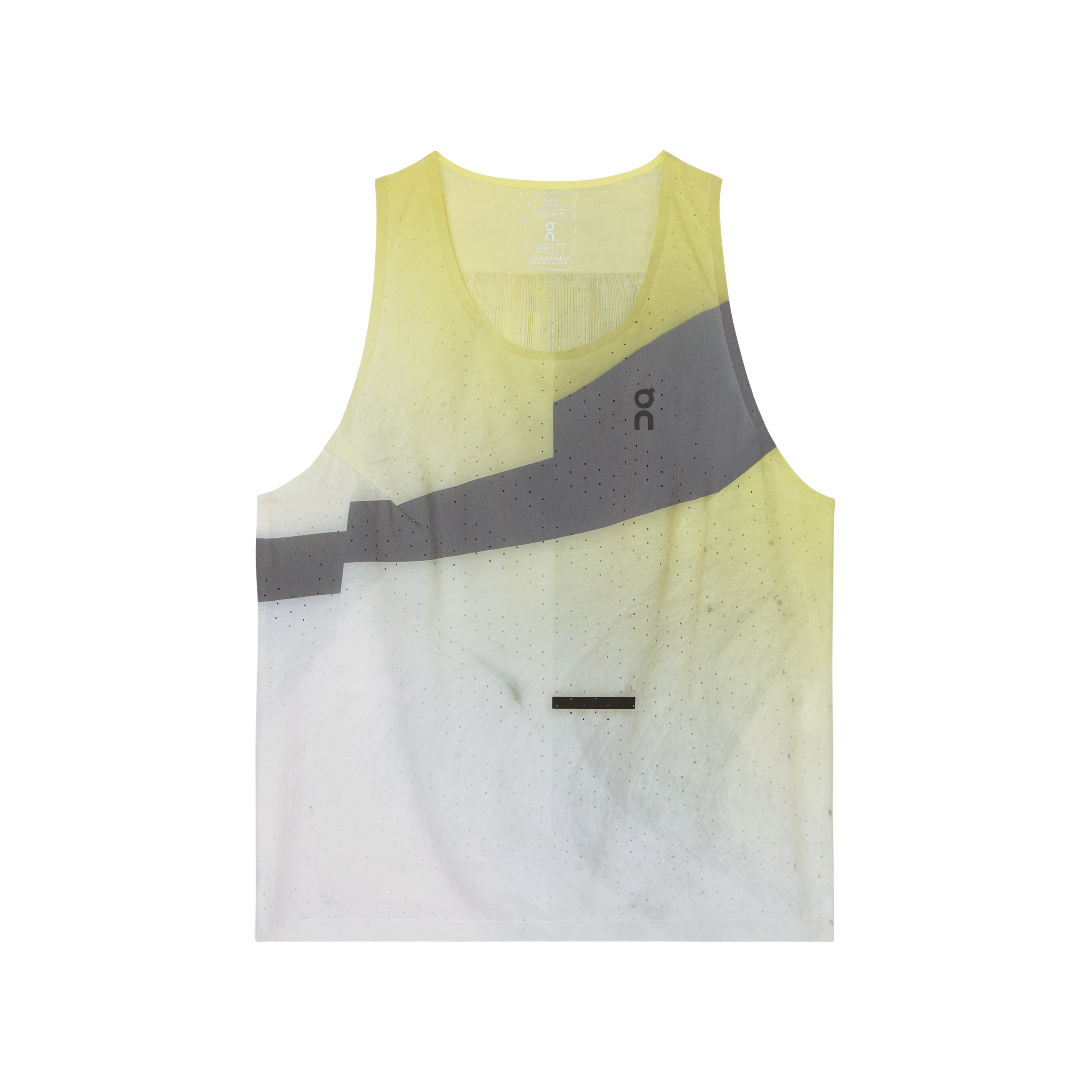 Race Singlet 2 W Limelight | Glacier