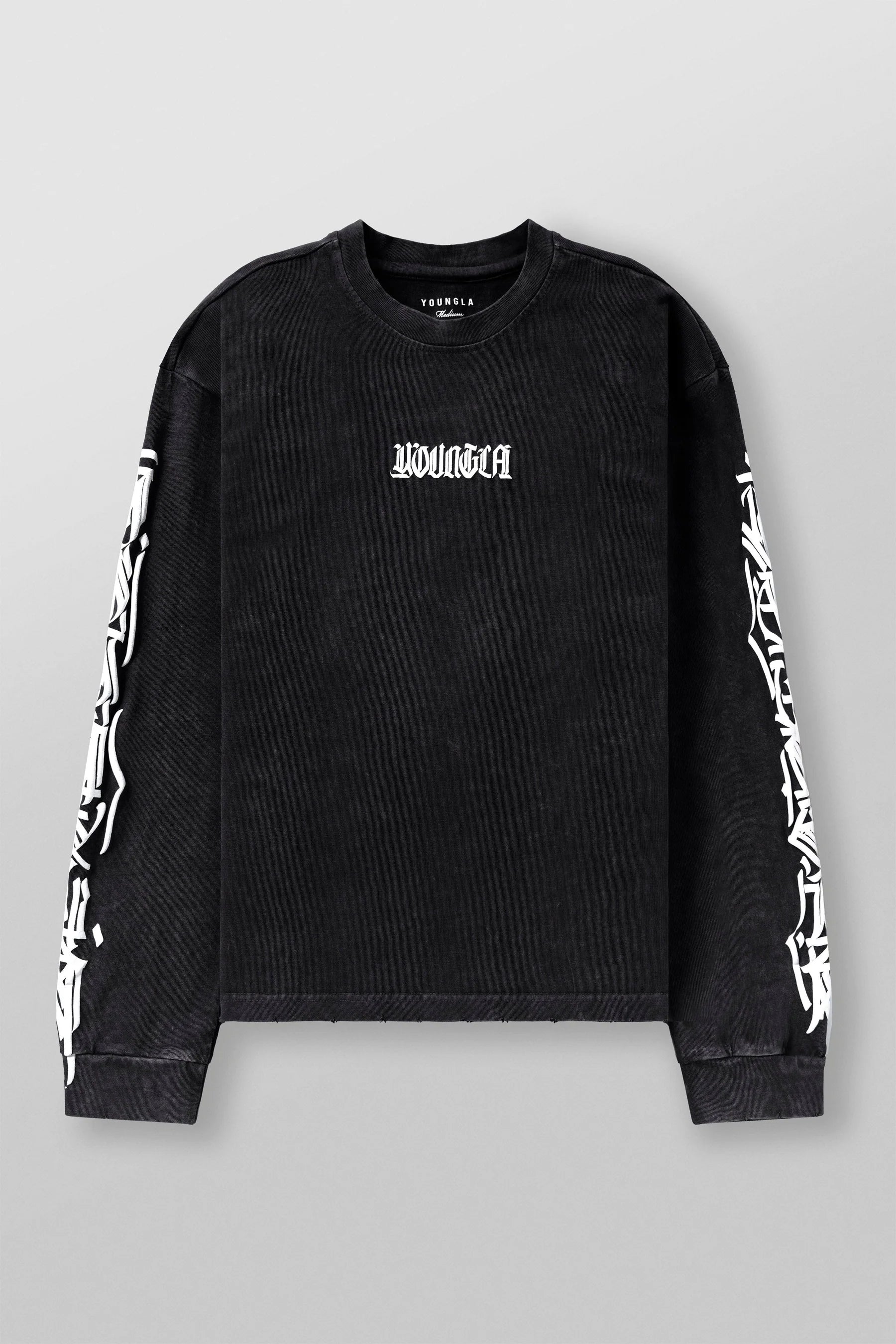 Young La 8021 - Aura Longsleeves 'Black Wash'