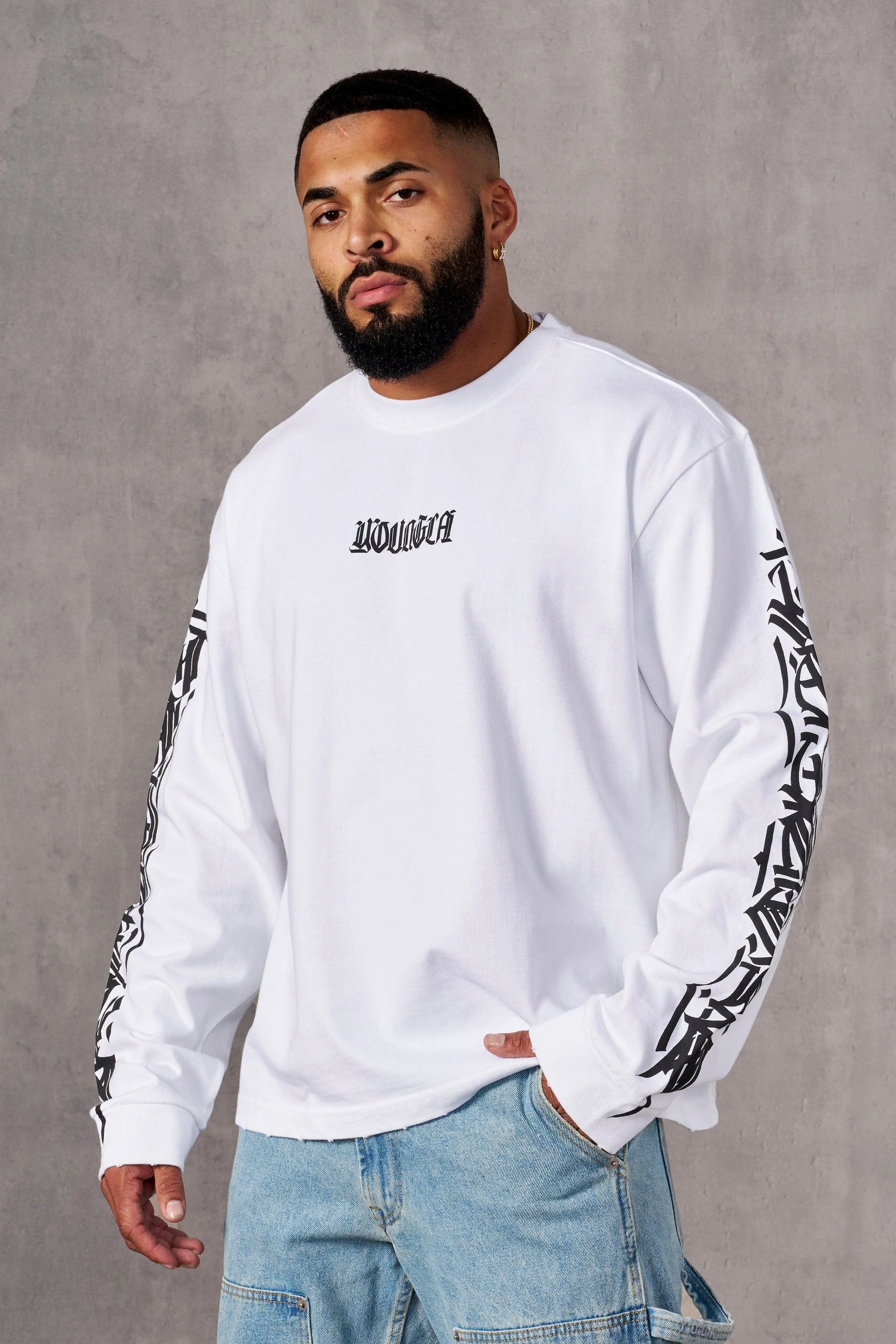 Young La 8021 - Aura Longsleeves 'White'